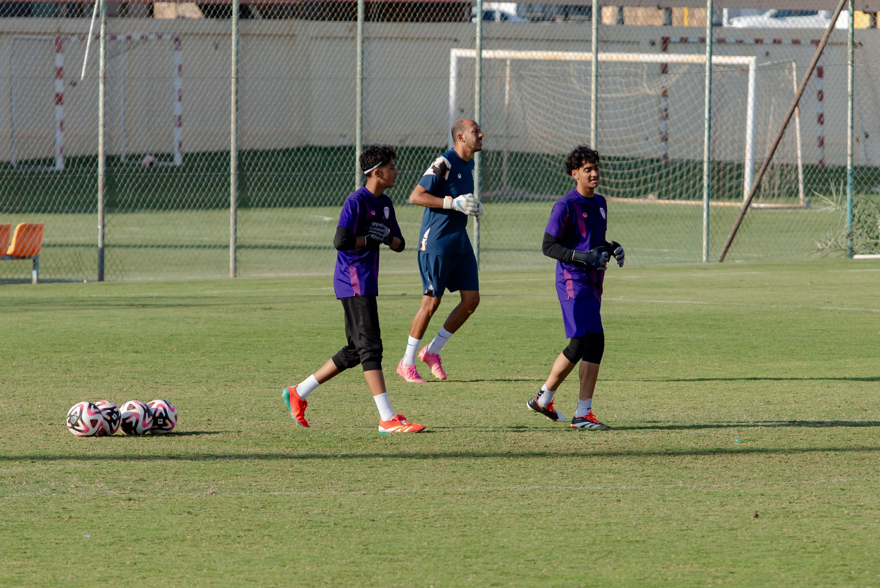 الفيحاء تحت 17 سنة يجري تمرينه الرئيس لمواجهة نظيره نادي الانصار