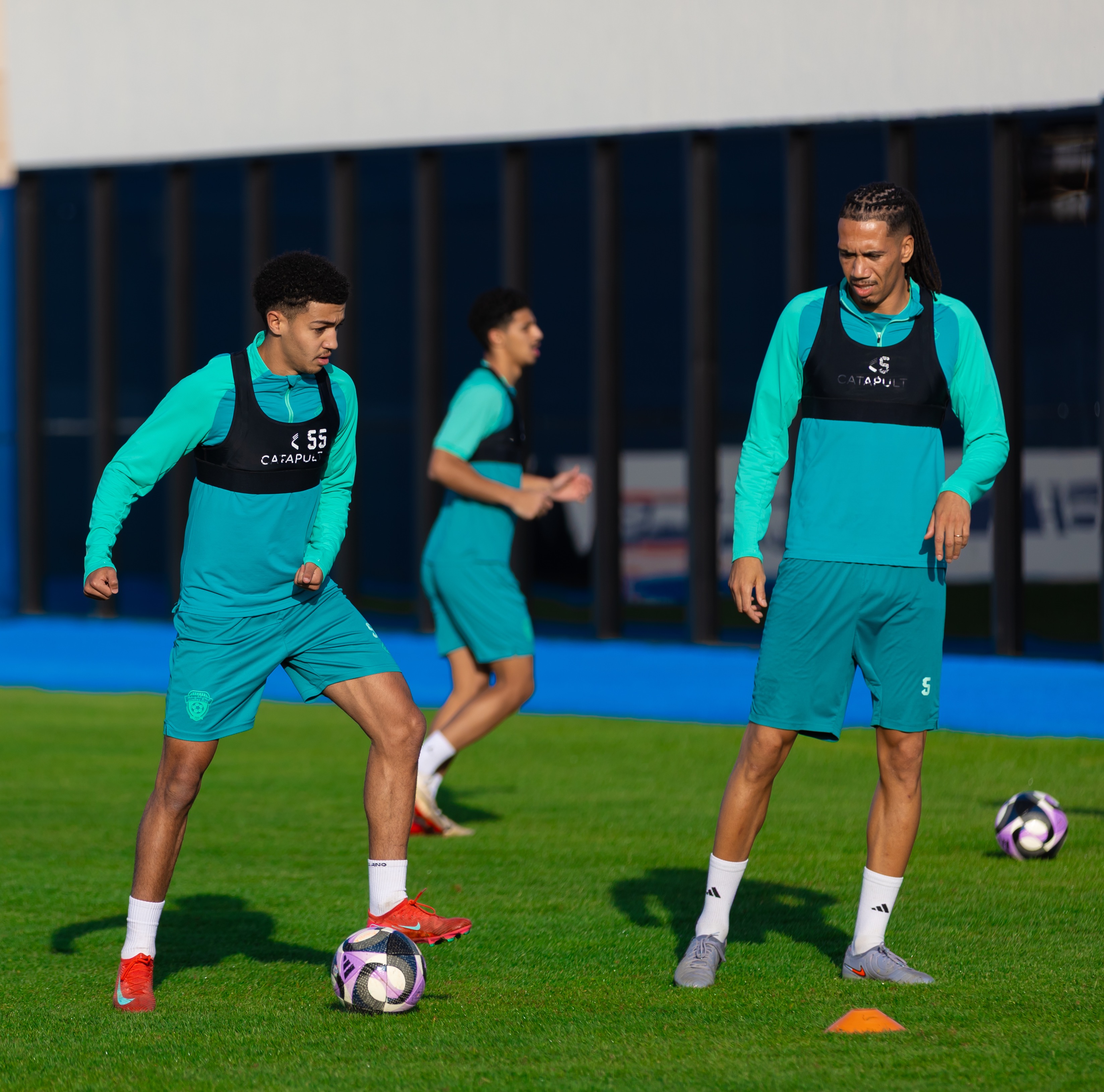 الفيحاء يجري مرانه الرئيس لمباراة الرياض