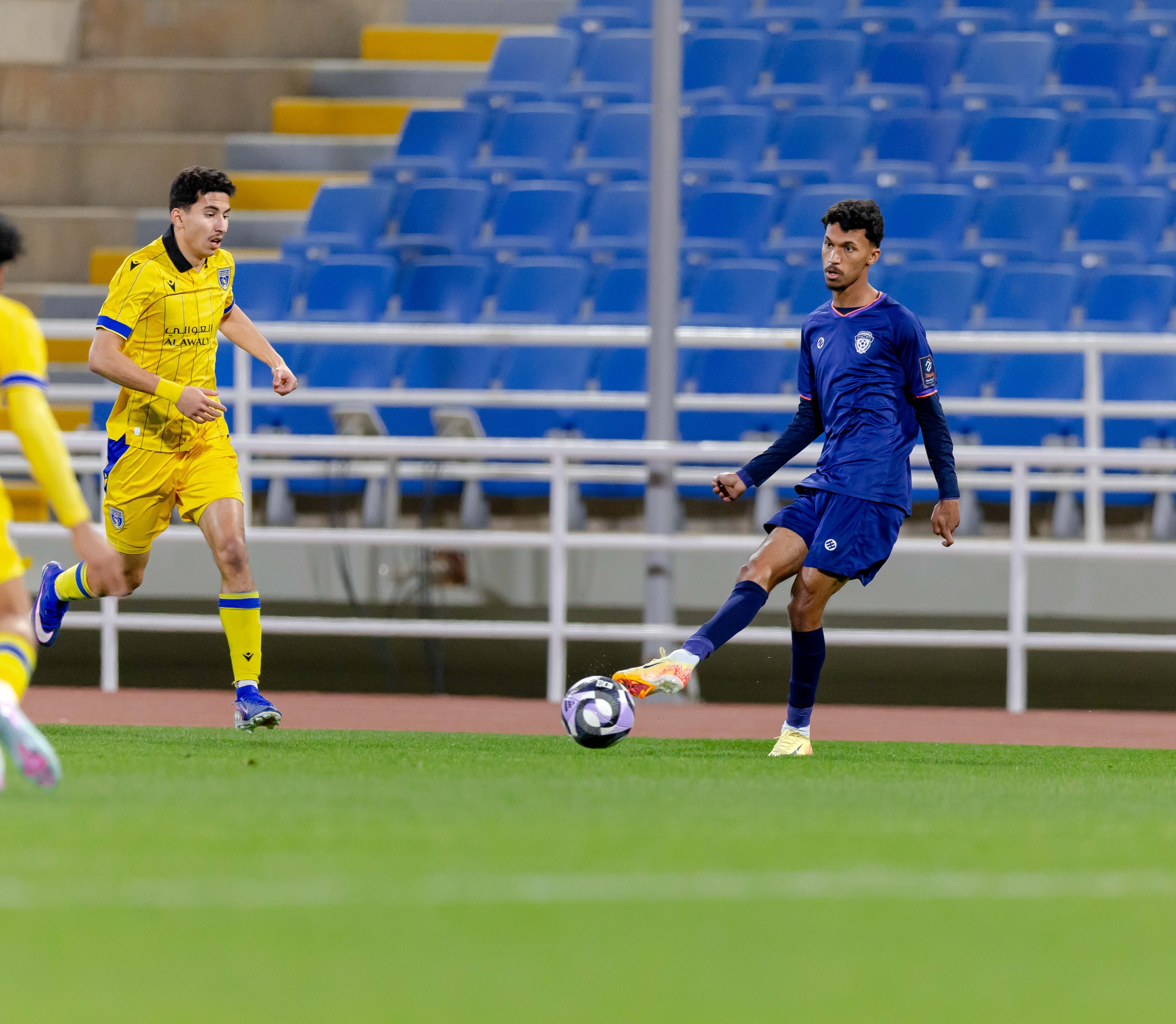 الفيحاء تحت 21 عامًا يكسب لقاء نظيره التعاون ضمن الجولة الخامسة عشر من دوري جوي للنخبة U21 .