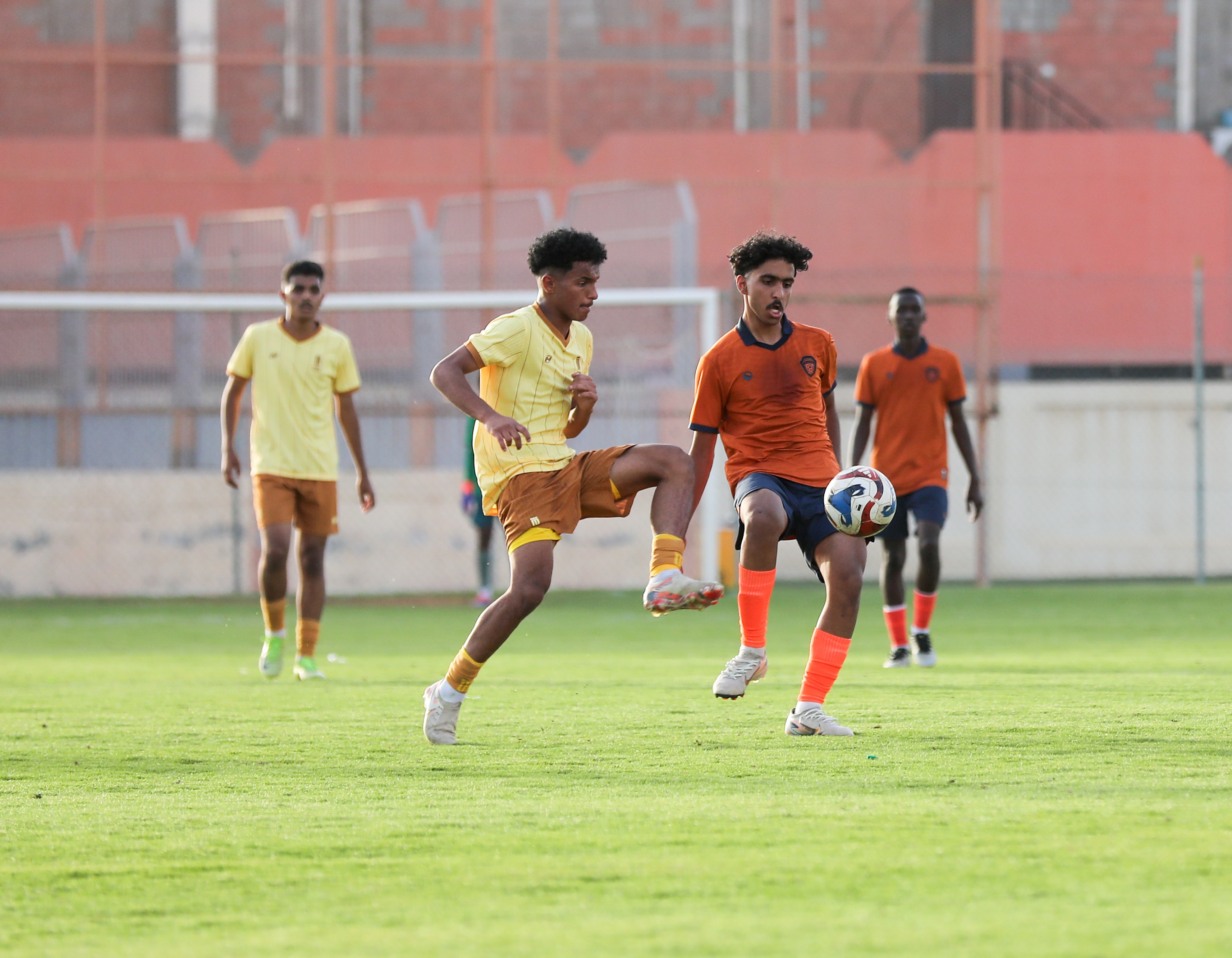 الفيحاء تحت 17 سنة يكسب لقاء نظيره نادي العروبة