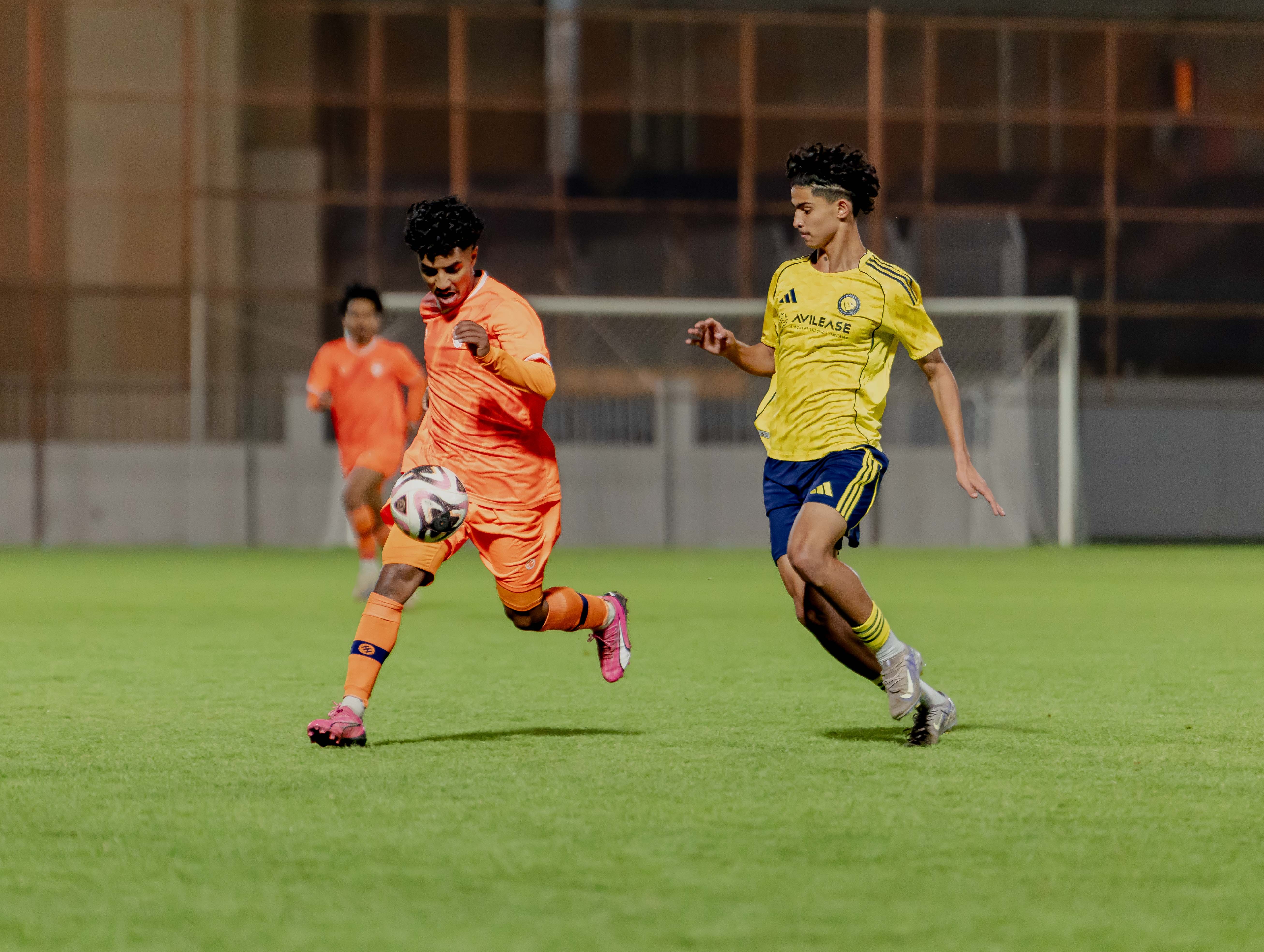 الفيحاء تحت 18 سنة يكسب لقاء نظيره نادي النصر