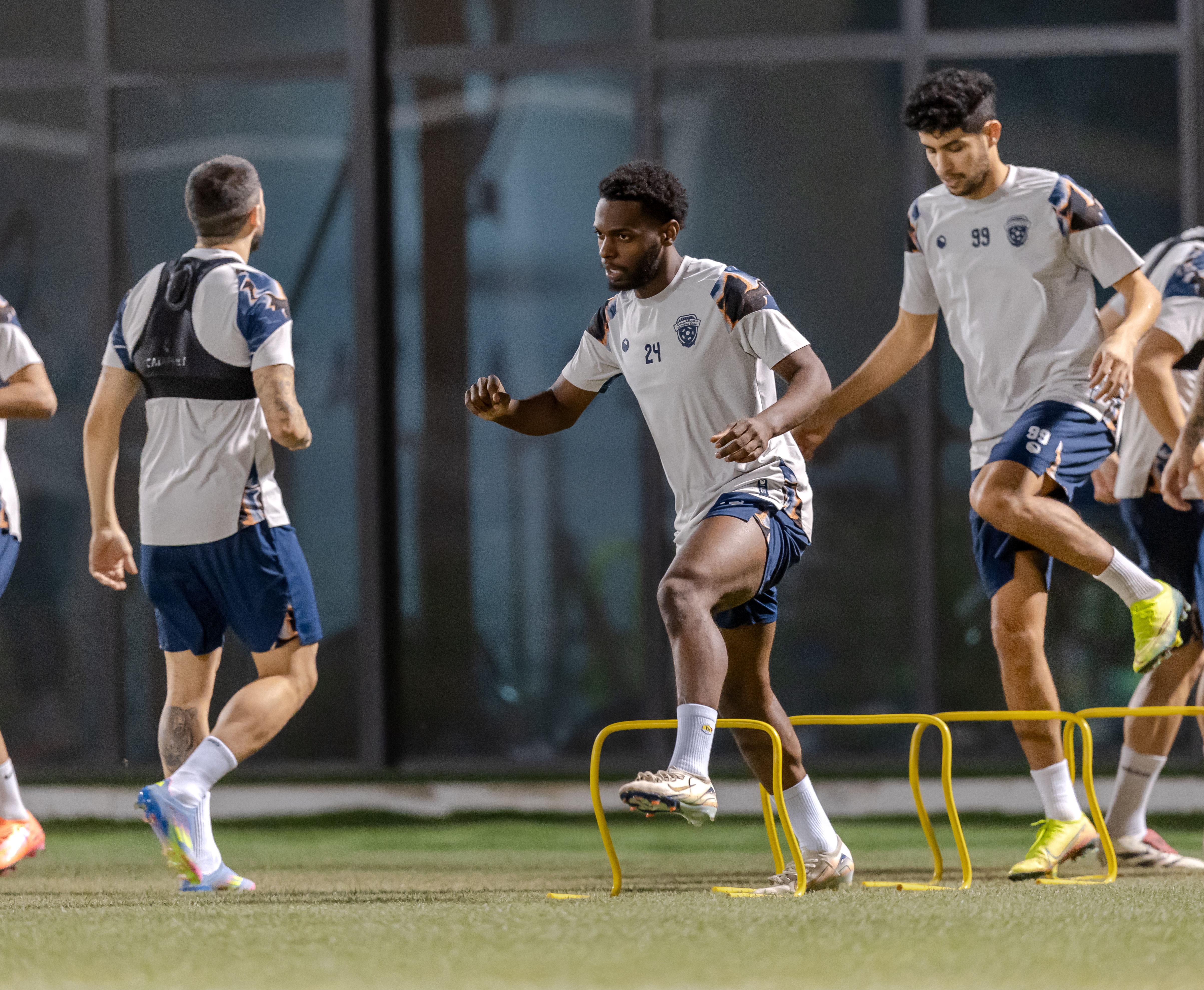 الفيحاء يجري تمرينه الرئيس لمواجهة ضمك الجمعة القادم