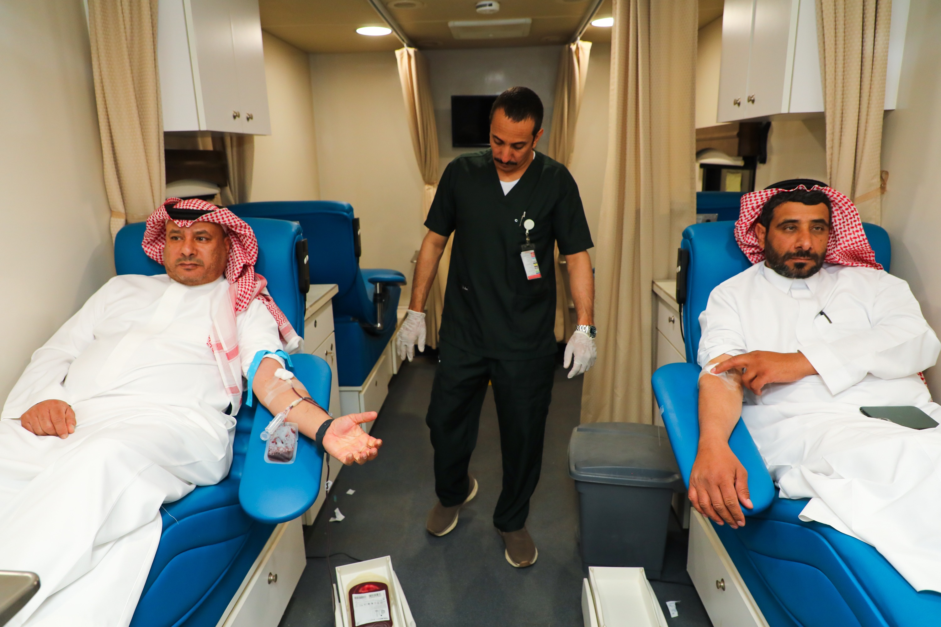 نادي الفيحاء ينظم حملة للتبرع بالدم بالتعاون مع رابطة دوري روشن ووزارة الصحة