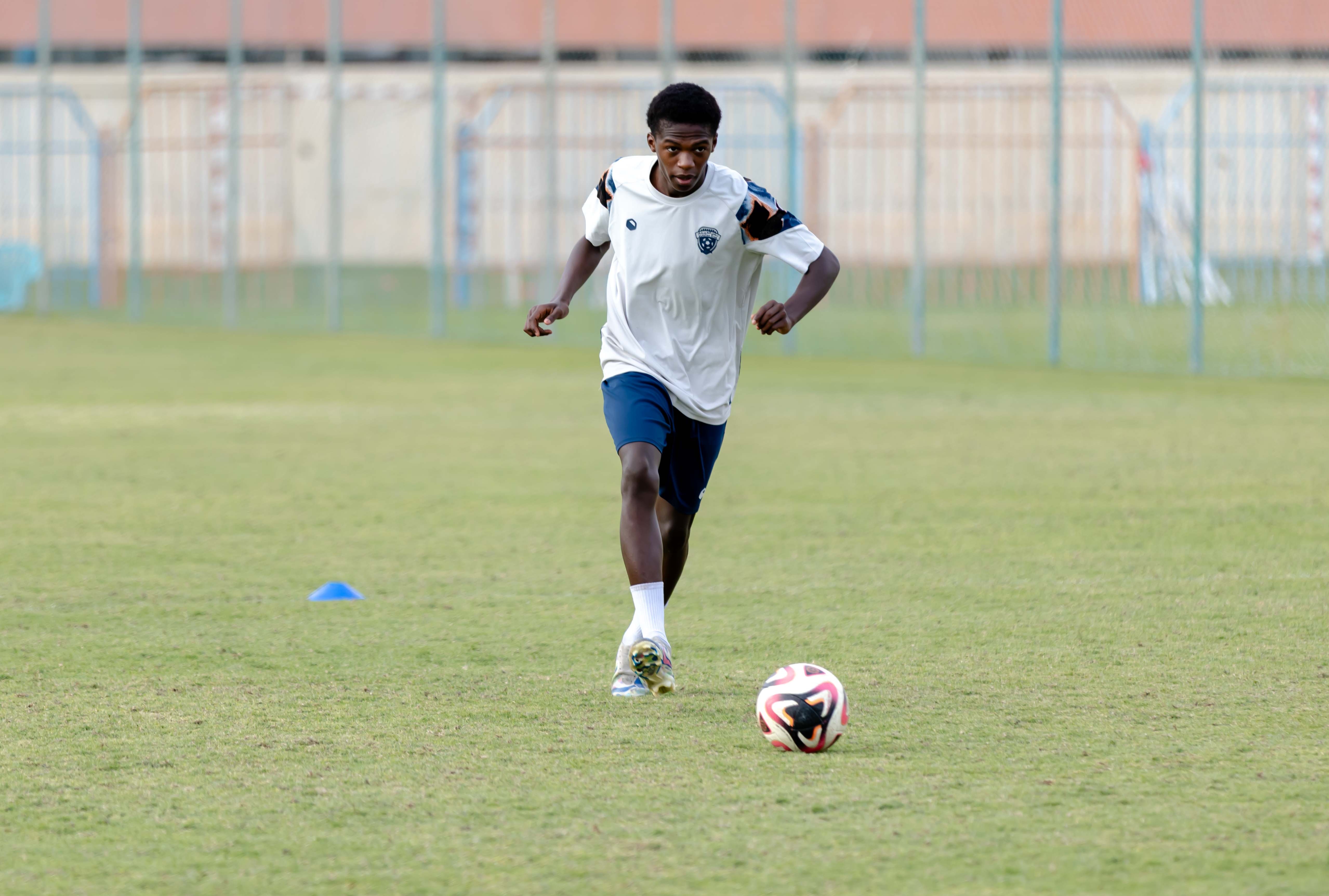 الفيحاء تحت 15 سنة يجري تمرينه الرئيس لمواجهة نظيره نادي الهلال