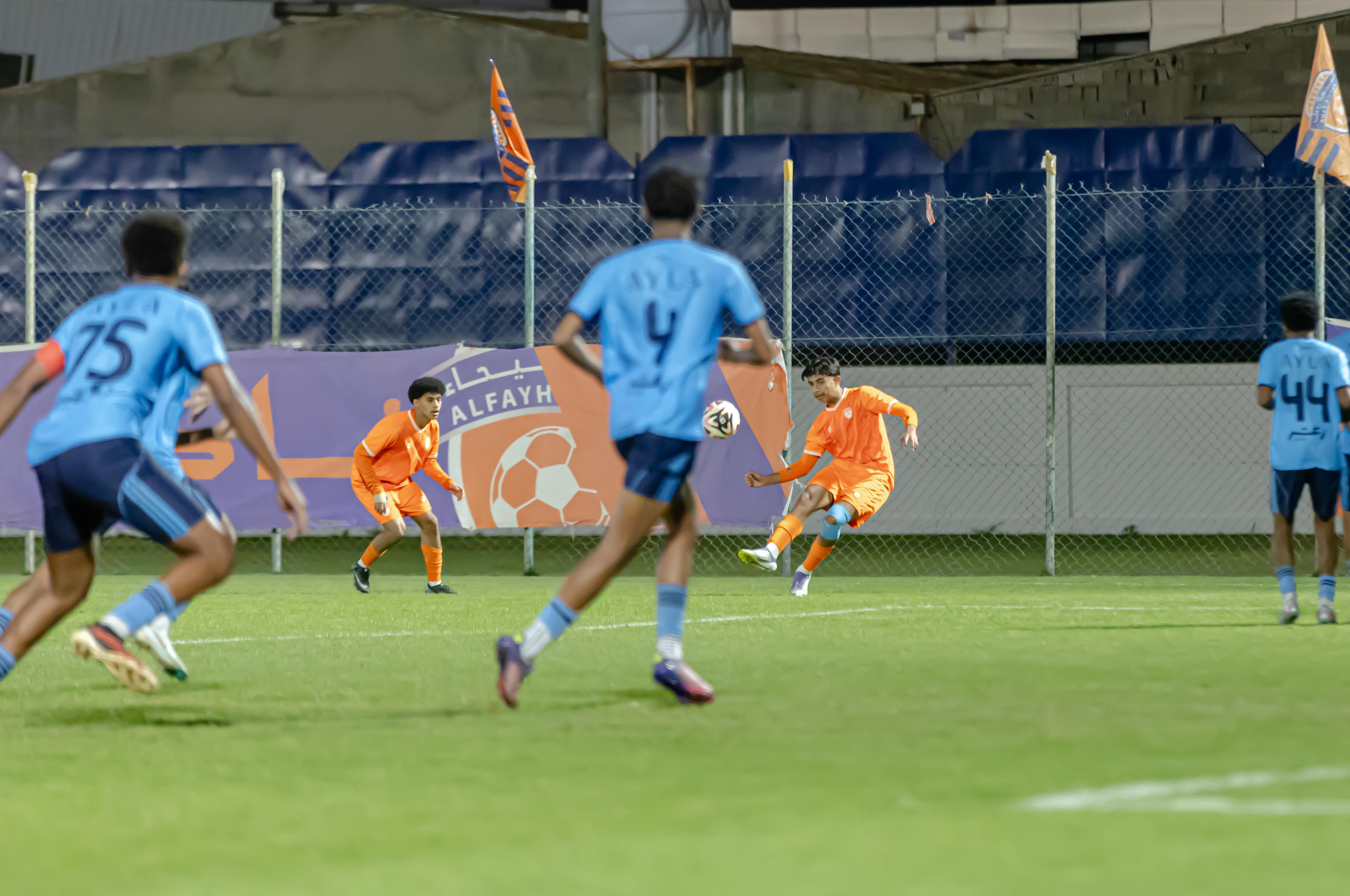 الفيحاء تحت 17 سنة يكسب لقاء نظيرة نادي القنفدة