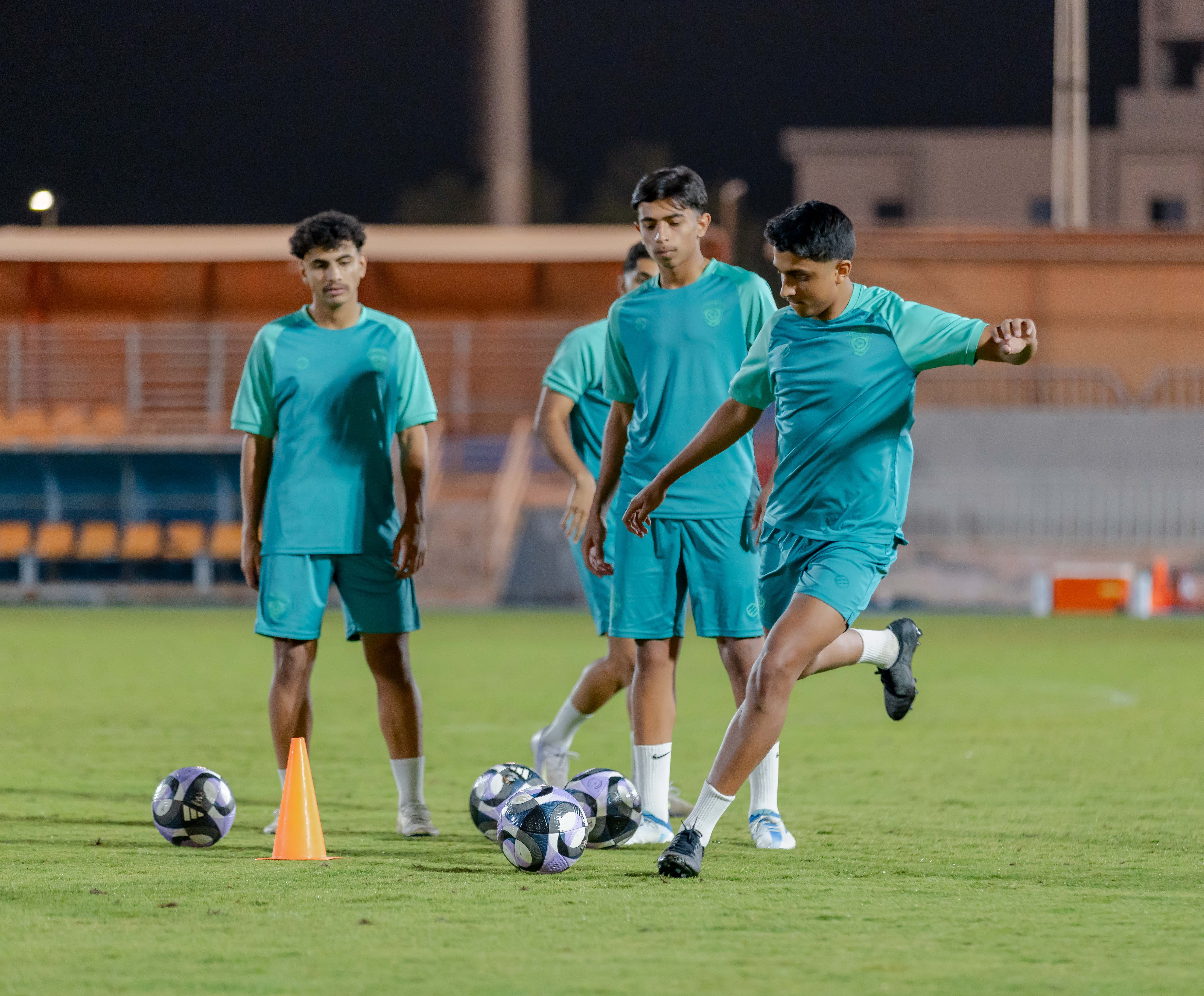 الفيحاء تحت 21 عام يجري تمرينه الرئيس استعداداً لملاقاة العروبة