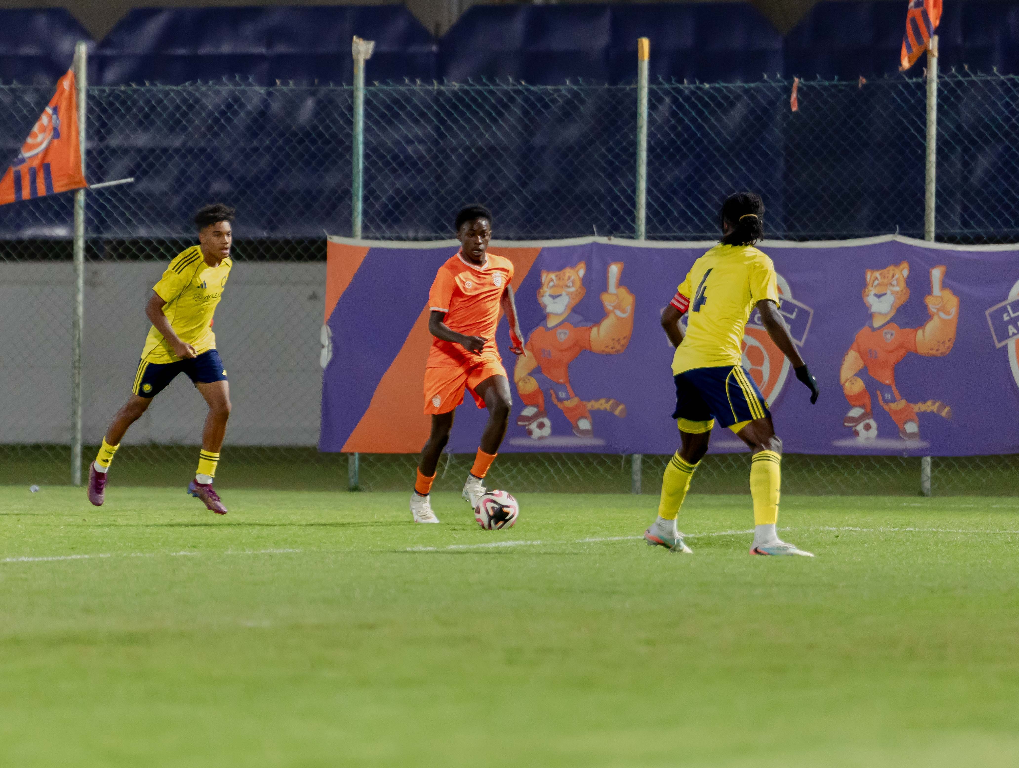 الفيحاء تحت 18 سنة يكسب لقاء نظيره نادي النصر