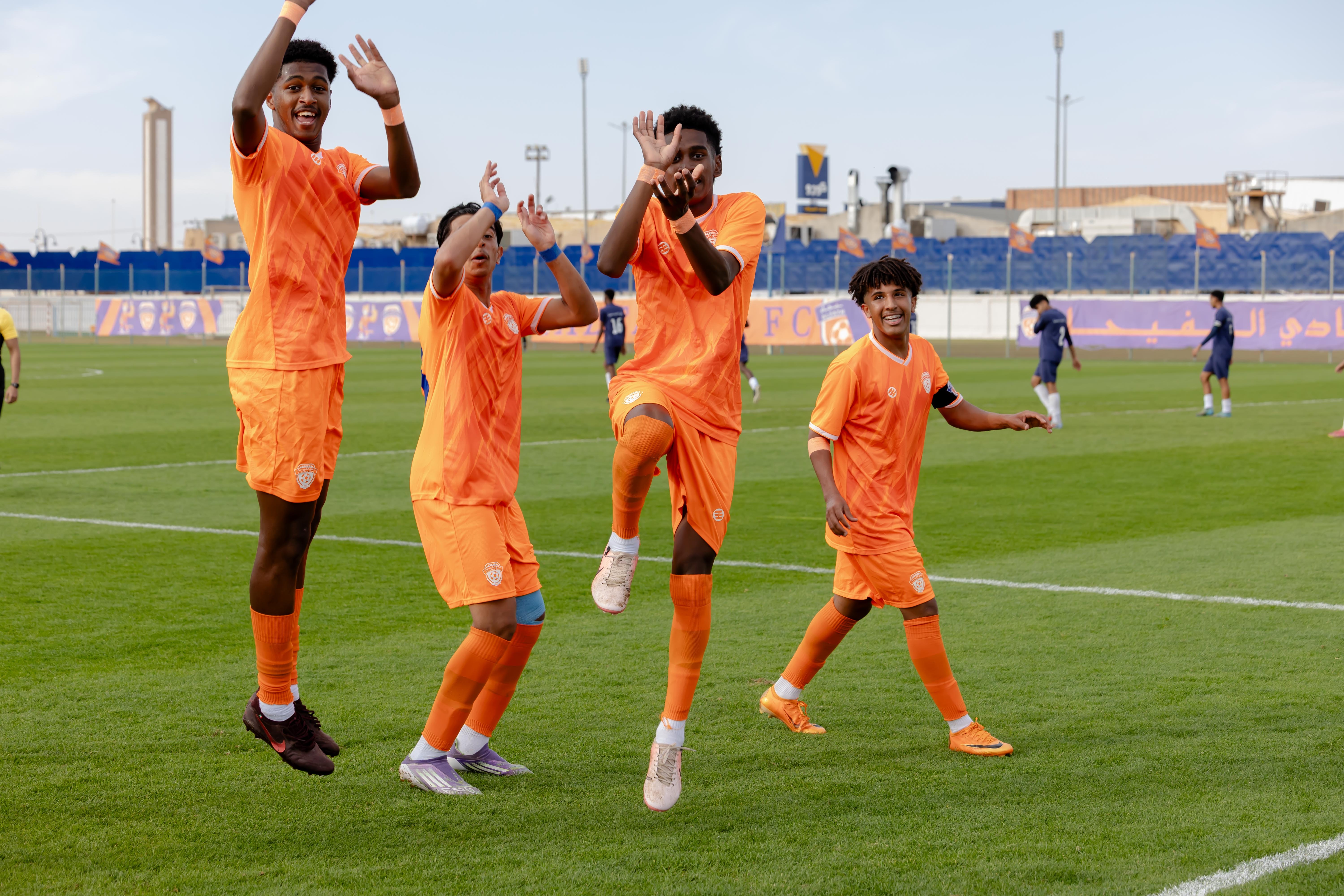 الفيحاء تحت 17 سنة يكسب لقاء نظيرة نادي الامجاد