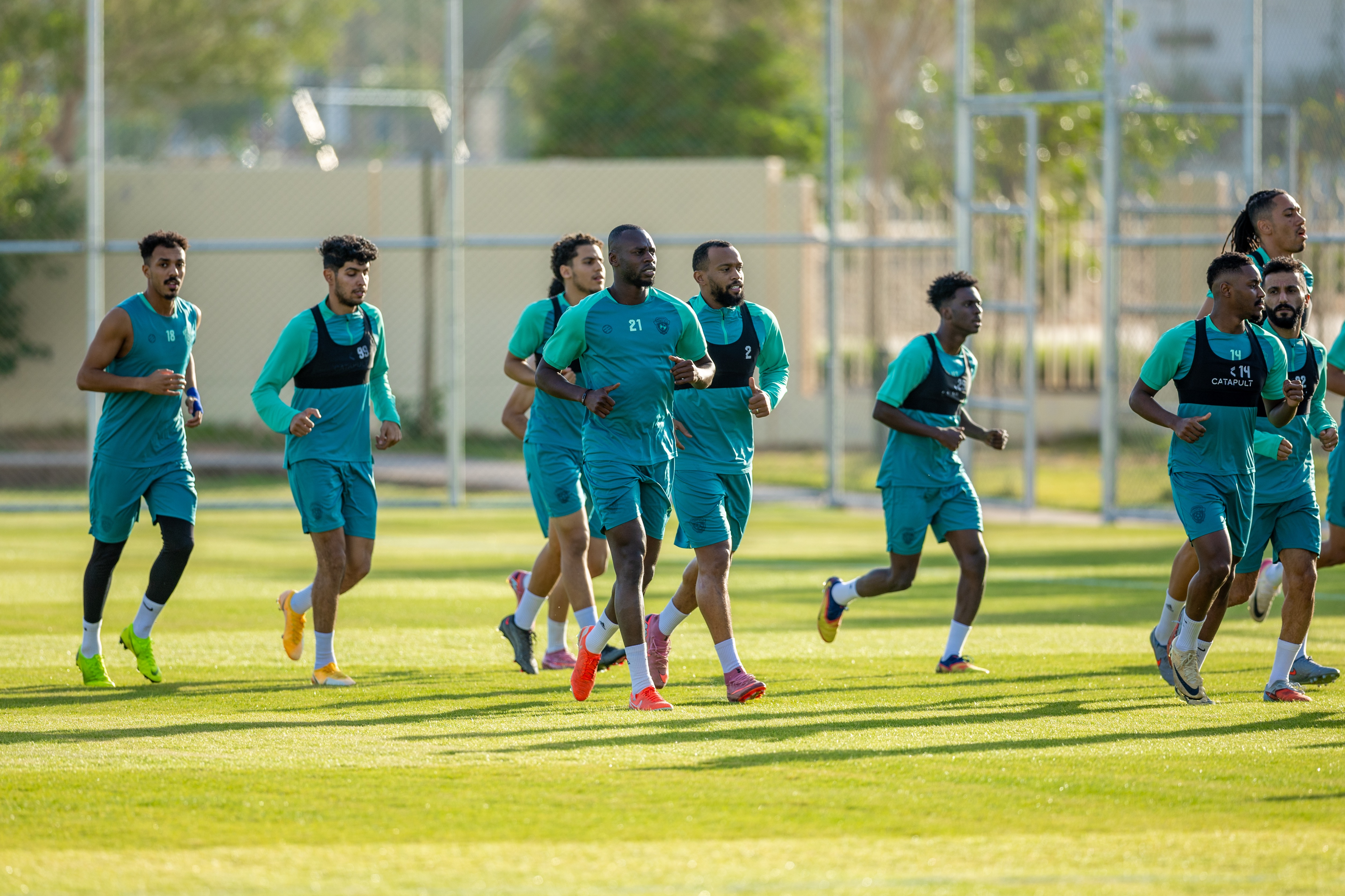 الفيحاء يواصل تحضيراته قبل مواجهة الإتفاق