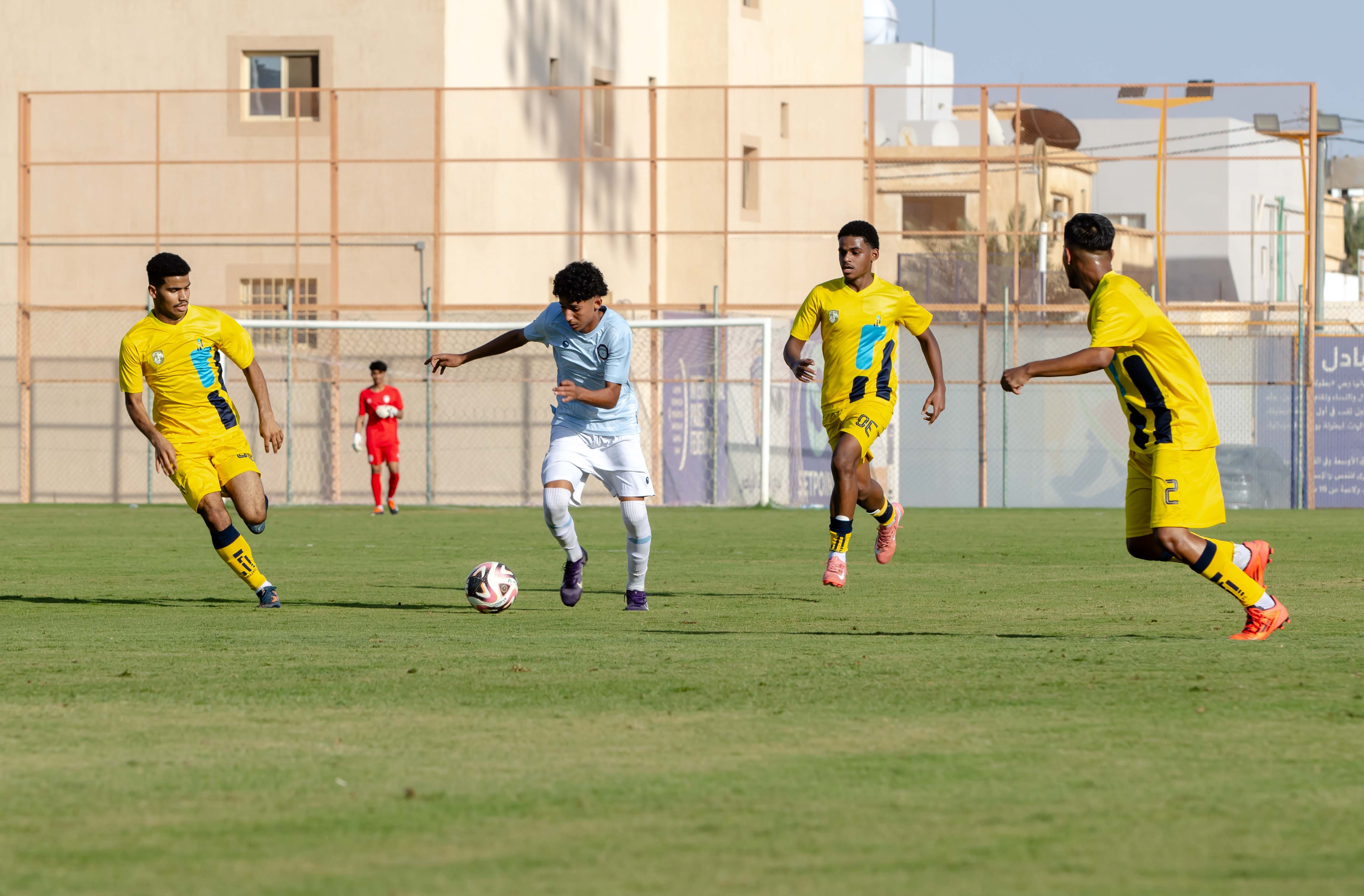 الفيحاء تحت 17 سنة يكسب لقاء نظيره نادي الجيل