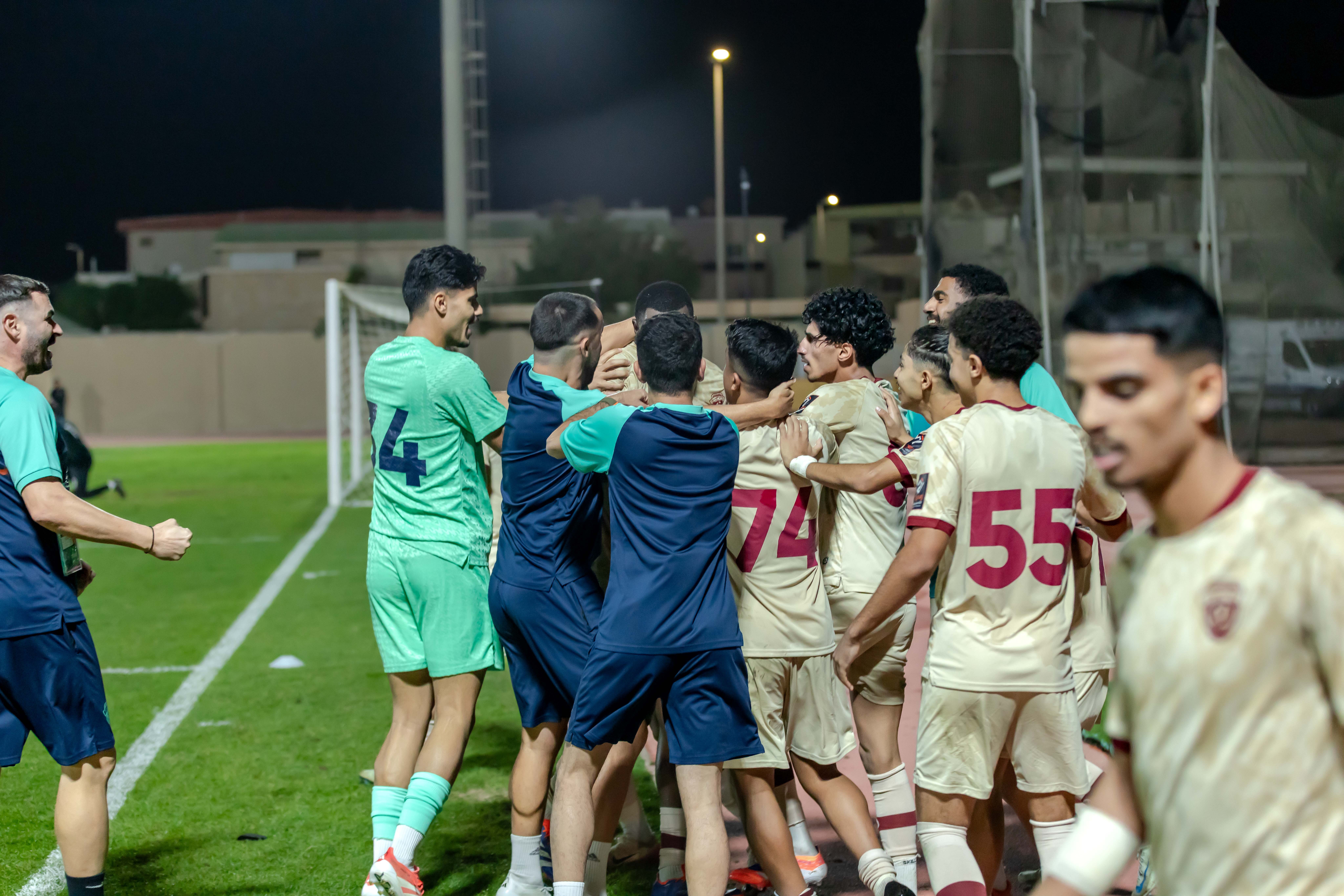 الفيحاء تحت ٢١ سنة يتعادل إيجابياً بهدفين أمام القادسية