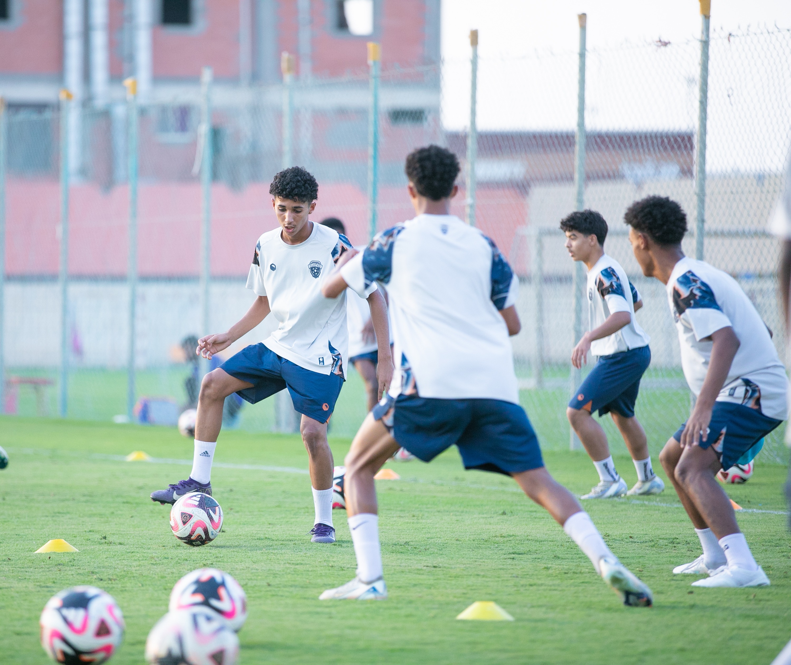 الفيحاء تحت 17 سنة يواصل تحضيراته اليومية لمواجهة نظيره نادي الجيل