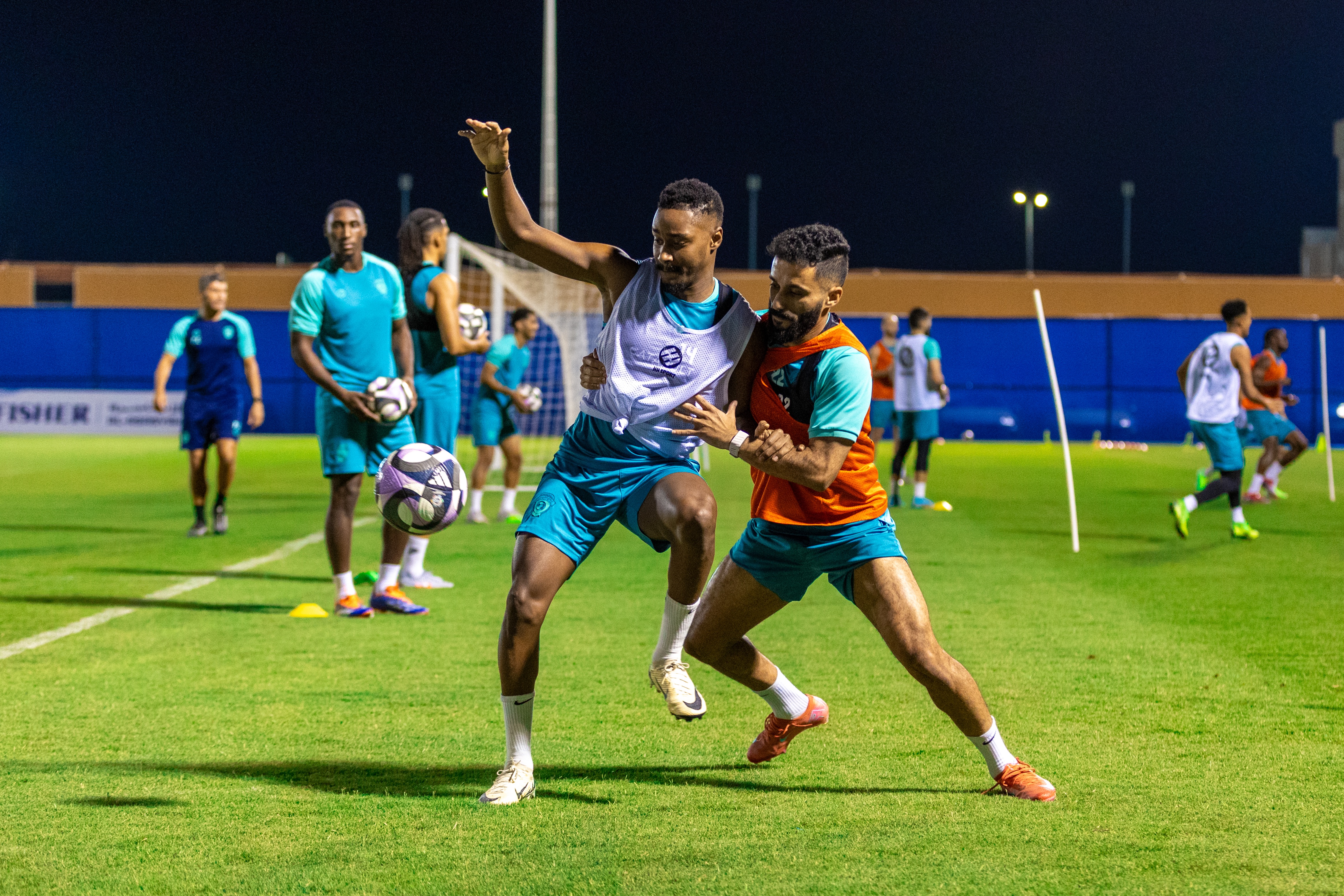 الفيحاء يواصل تدريباته في مقر النادي