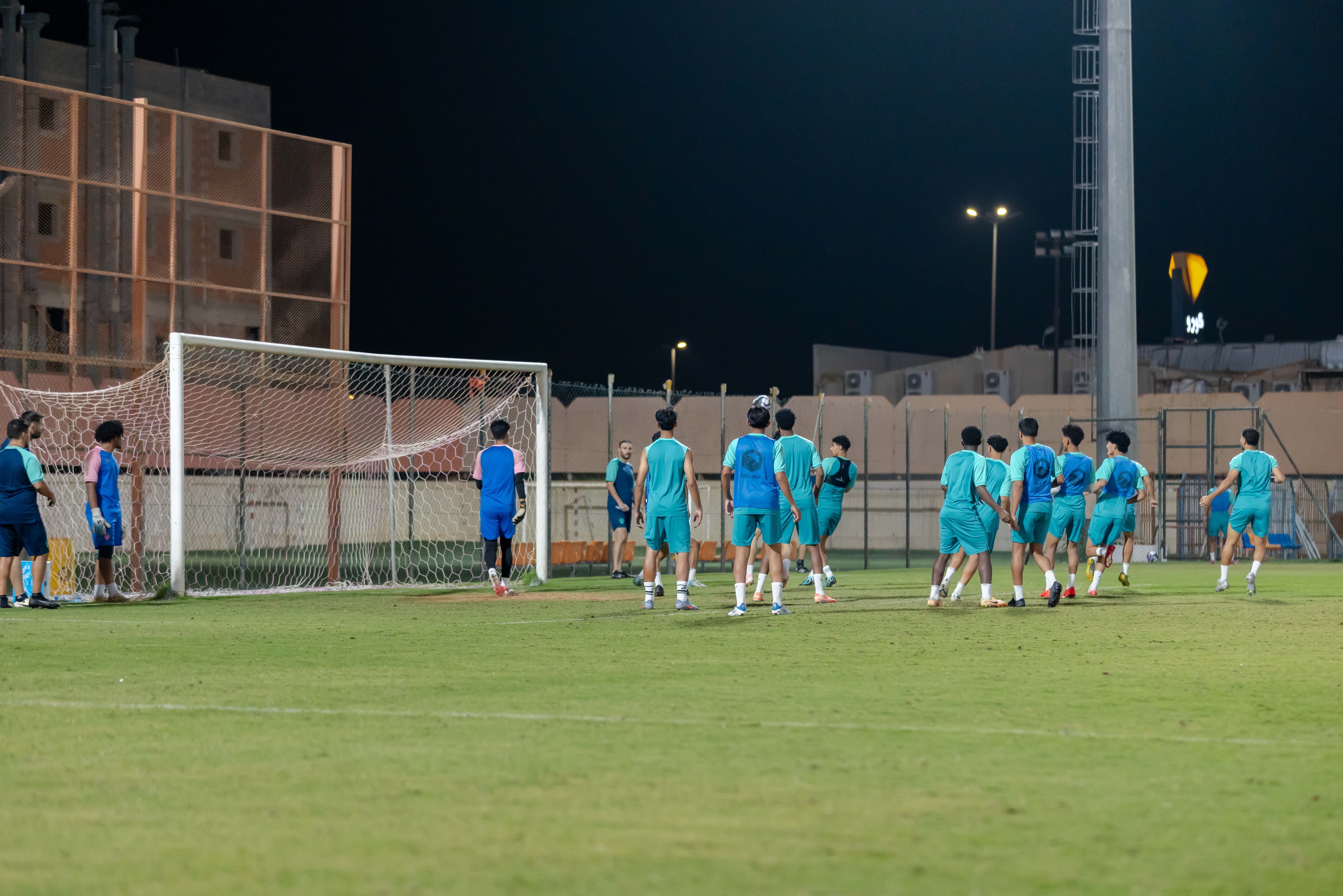 الفيحاء تحت 21 عام يجري تمرينه الرئيس استعداداً لملاقاة العروبة