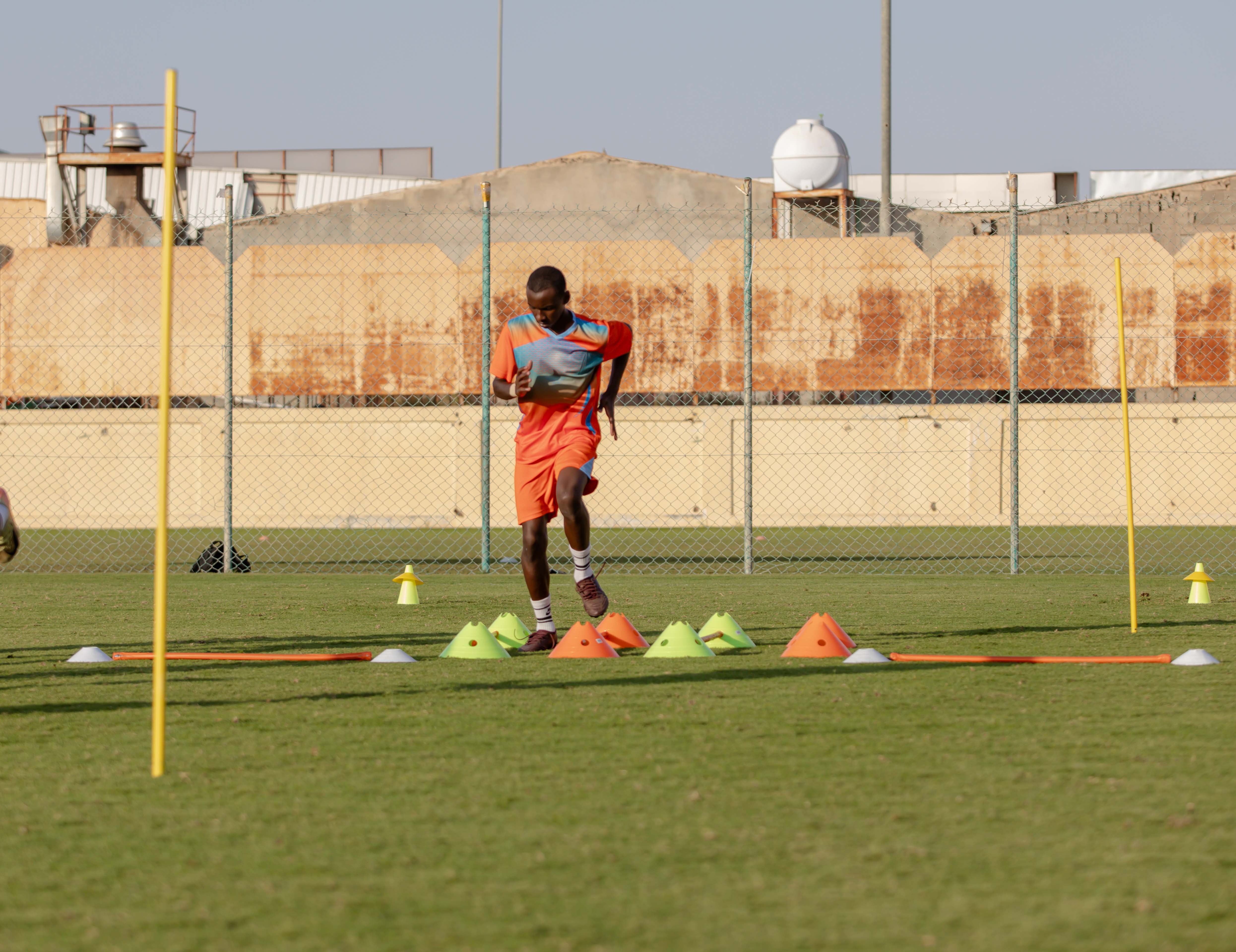 الفيحاء تحت 17 سنة يجري تمرينه الرئيس لمواجهة نظيره نادي الانصار