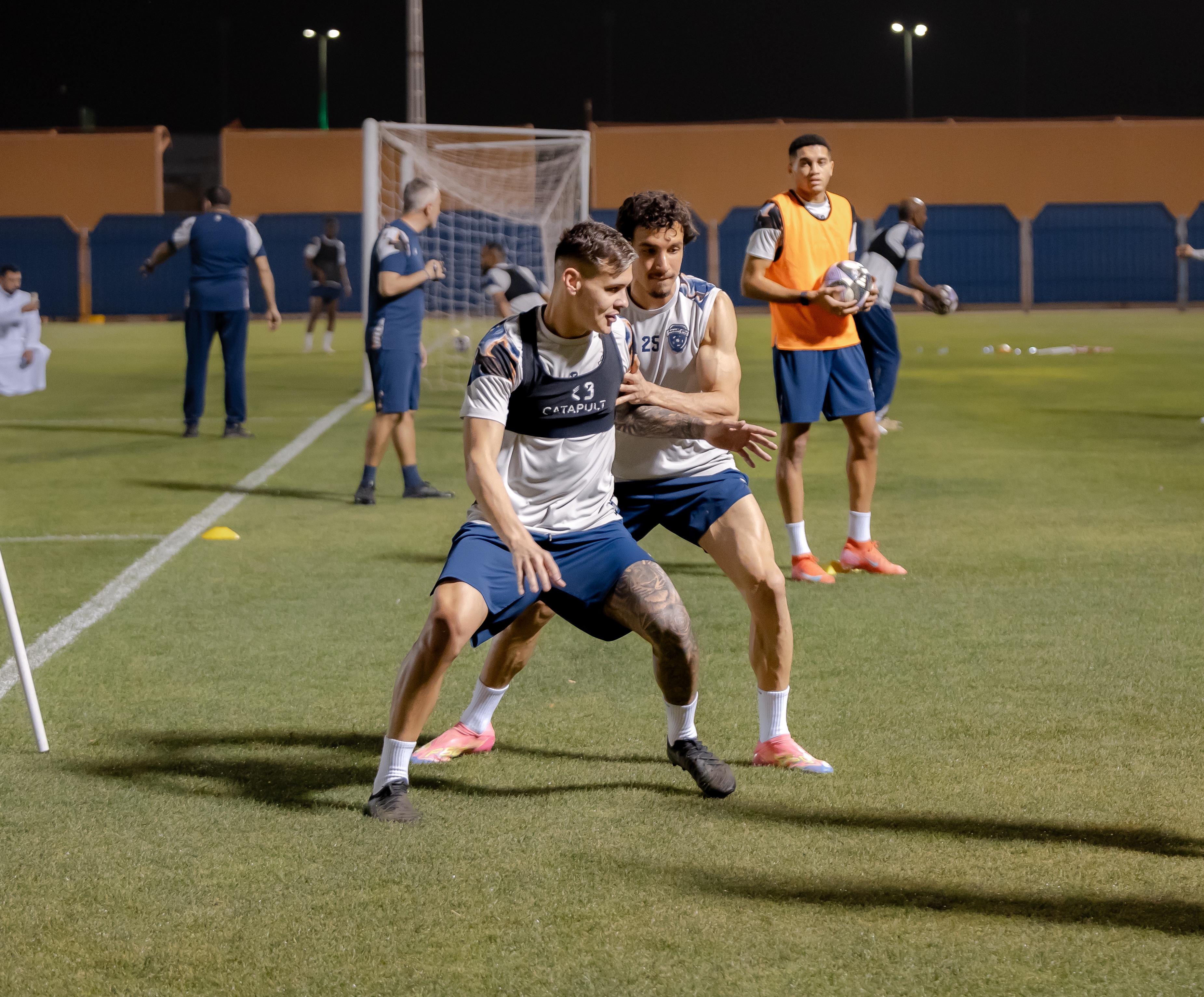 الفيحاء يواصل استعداداته لمواجهة العروبة بحصة تكتيكية