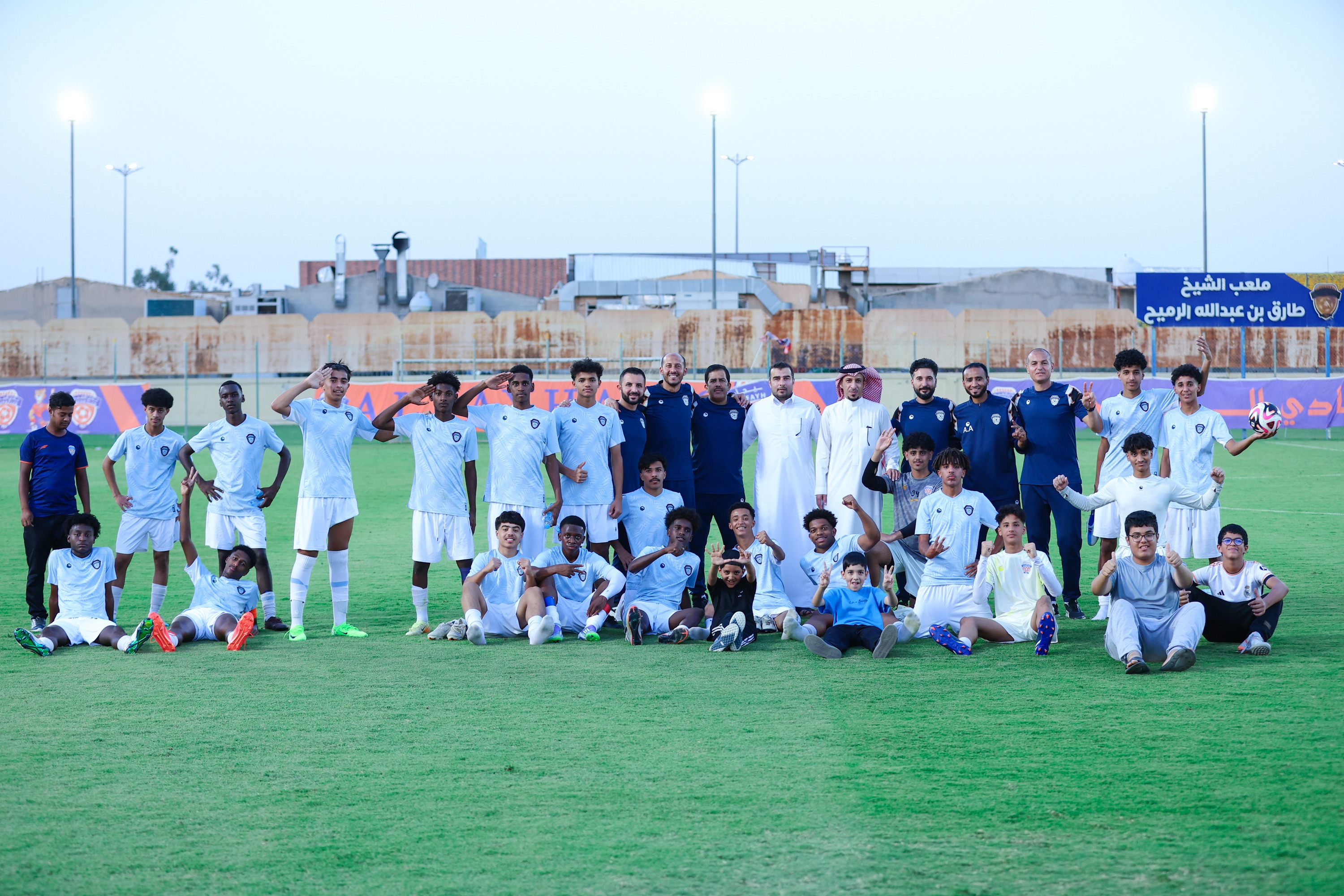 الفيحاء تحت 17 سنة يكسب لقاء نظيره نادي الجبلين بسباعية