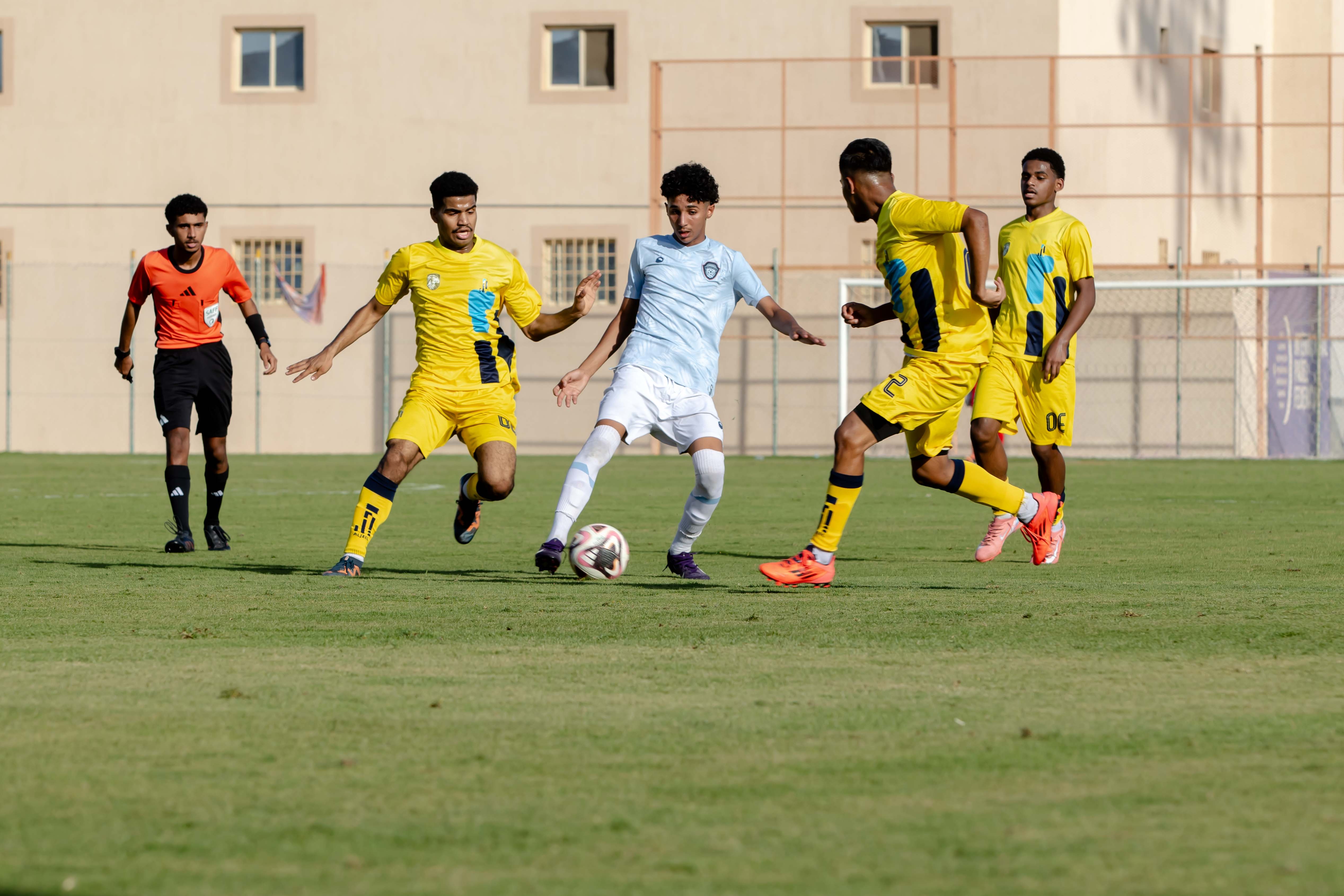 الفيحاء تحت 17 سنة يكسب لقاء نظيره نادي الجيل