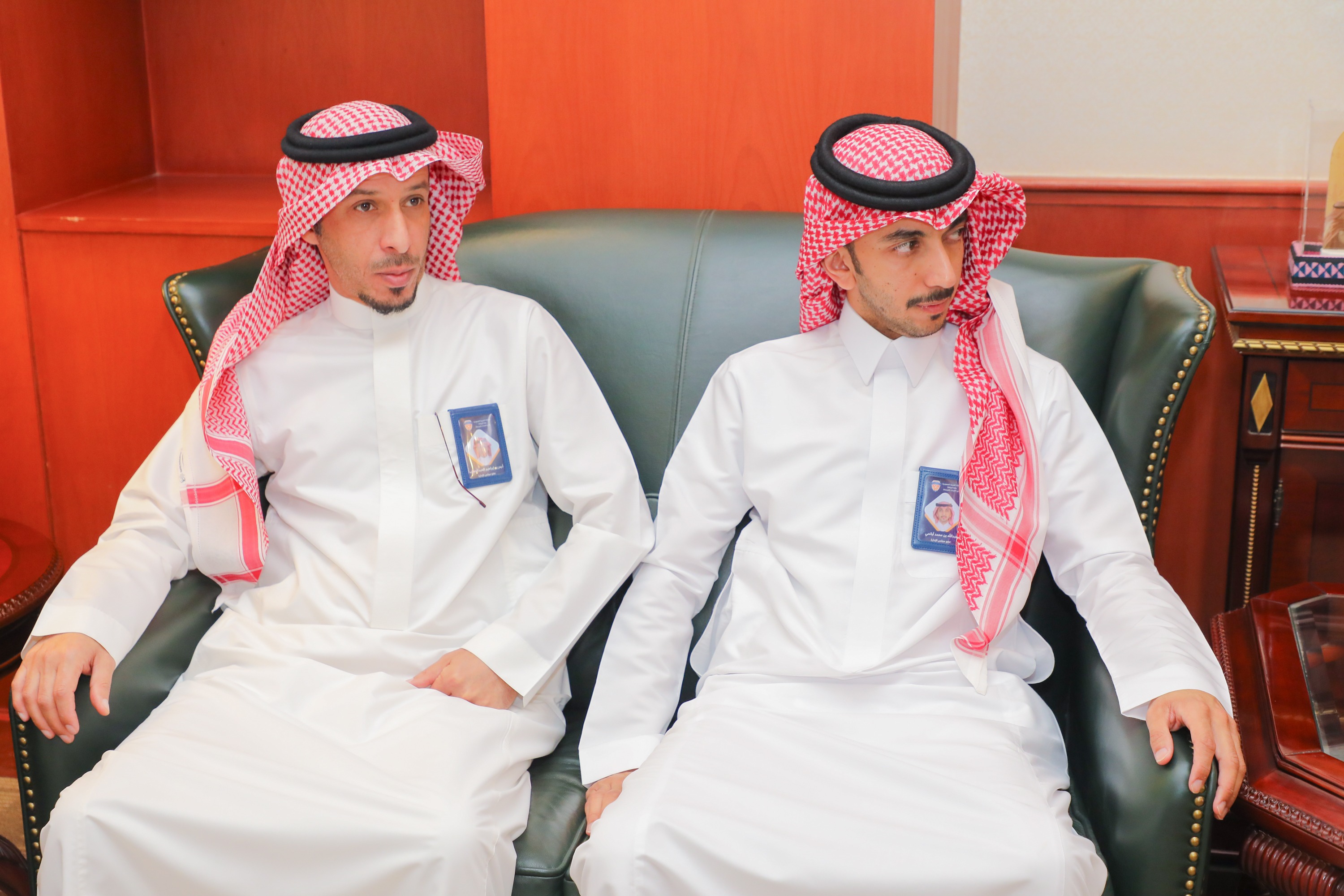 محافظ المجمعة يستقبل رئيس وأعضاء مجلس إدارة نادي الفيحاء