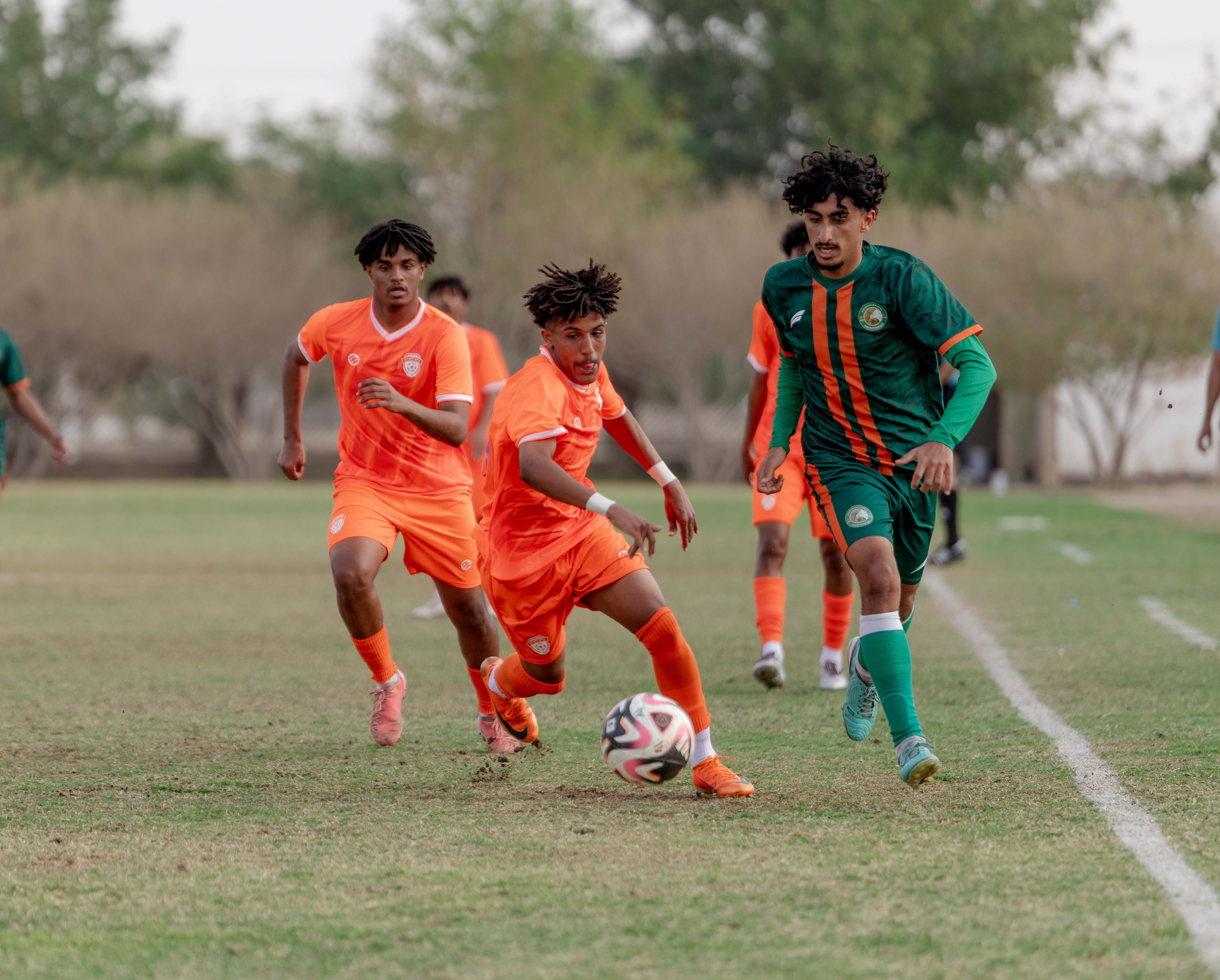 الفيحاء تحت ١٧ سنة يكسب لقاء نظيره نادي الروضة بثلاثة أهداف