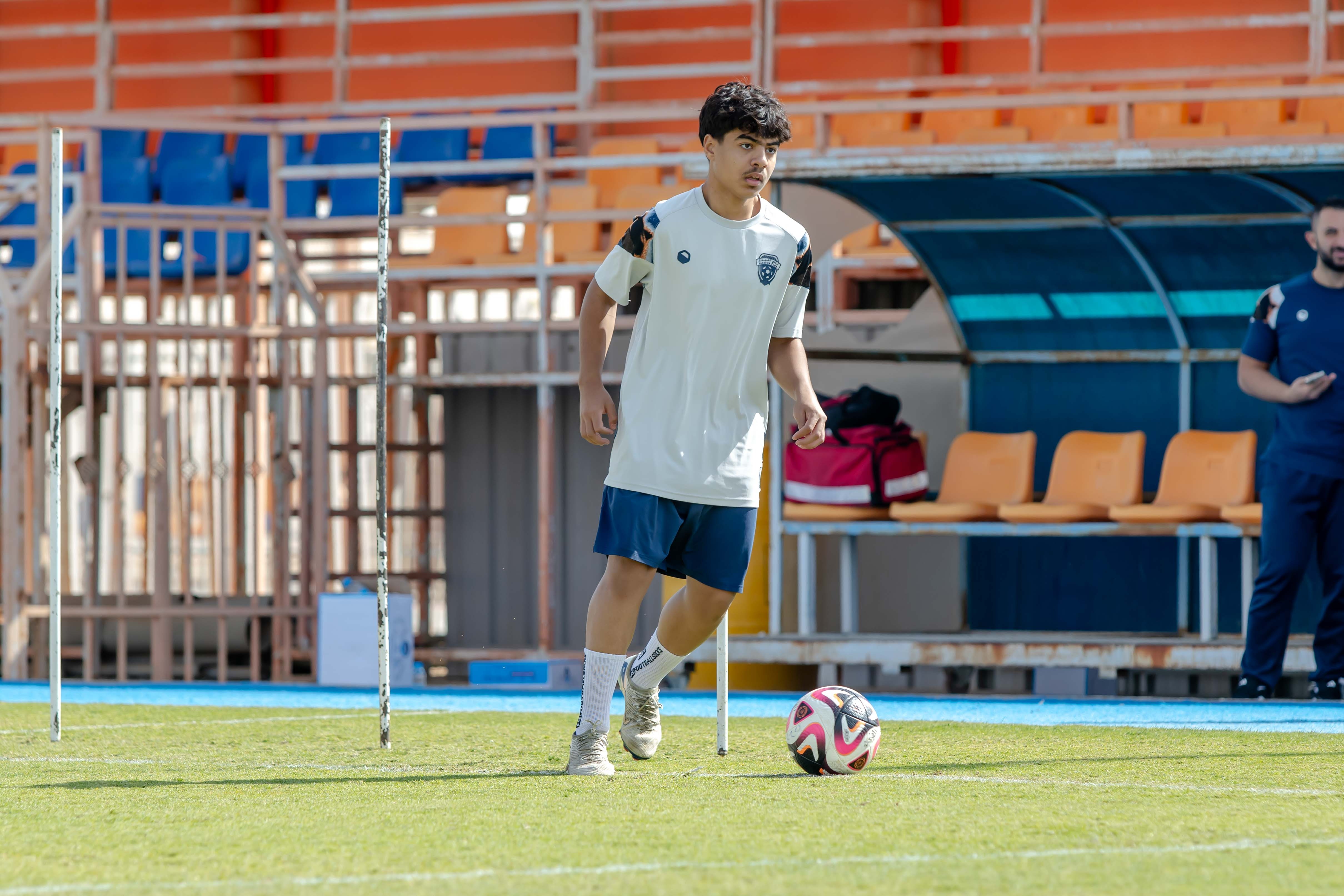 الفيحاء تحت 17 سنة يجري تمرينه الرئيس لمواجهة نظيره نادي الامجاد