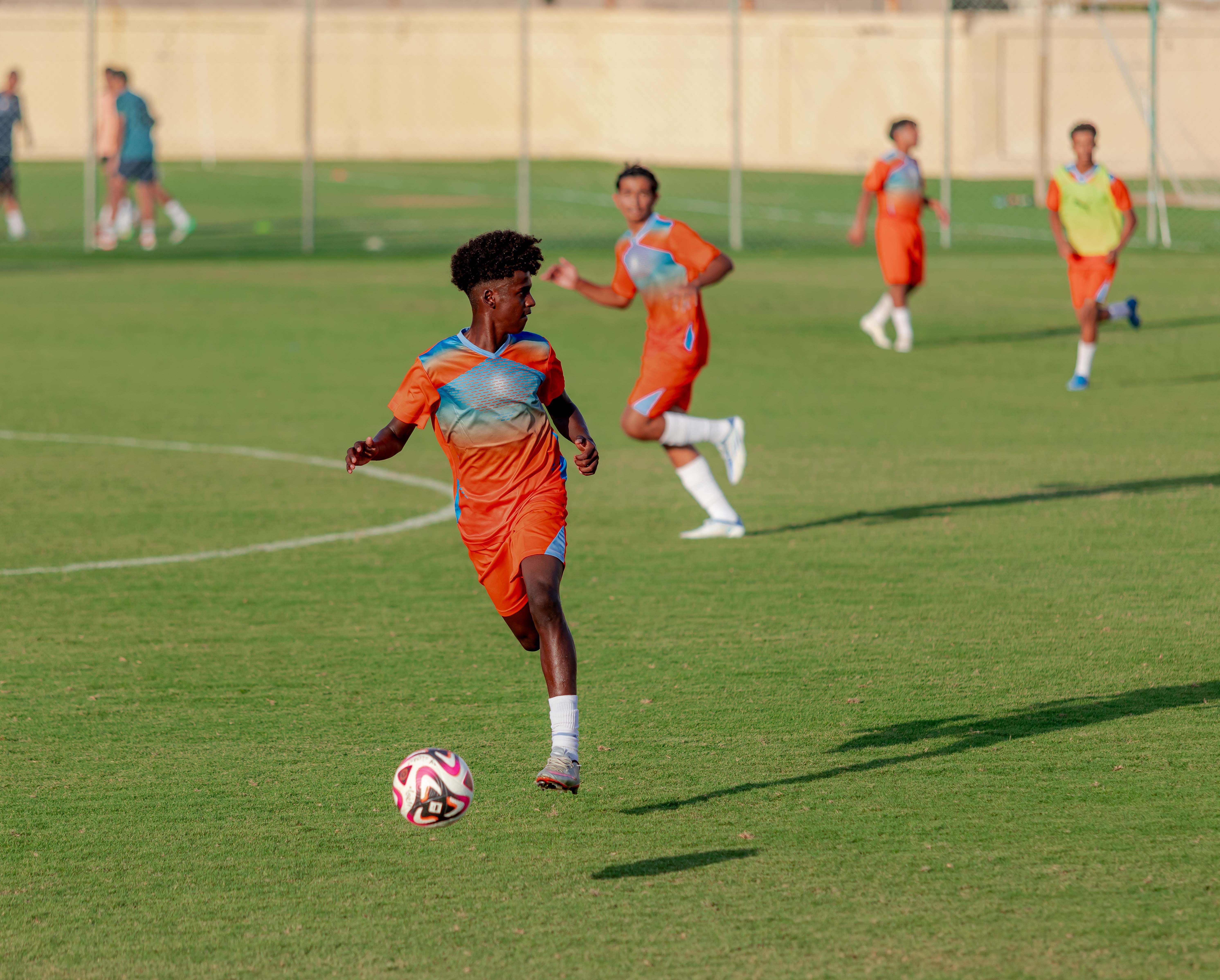 الفيحاء تحت 17 سنة يجري تمرينه الرئيس لمواجهة نظيره نادي حطين