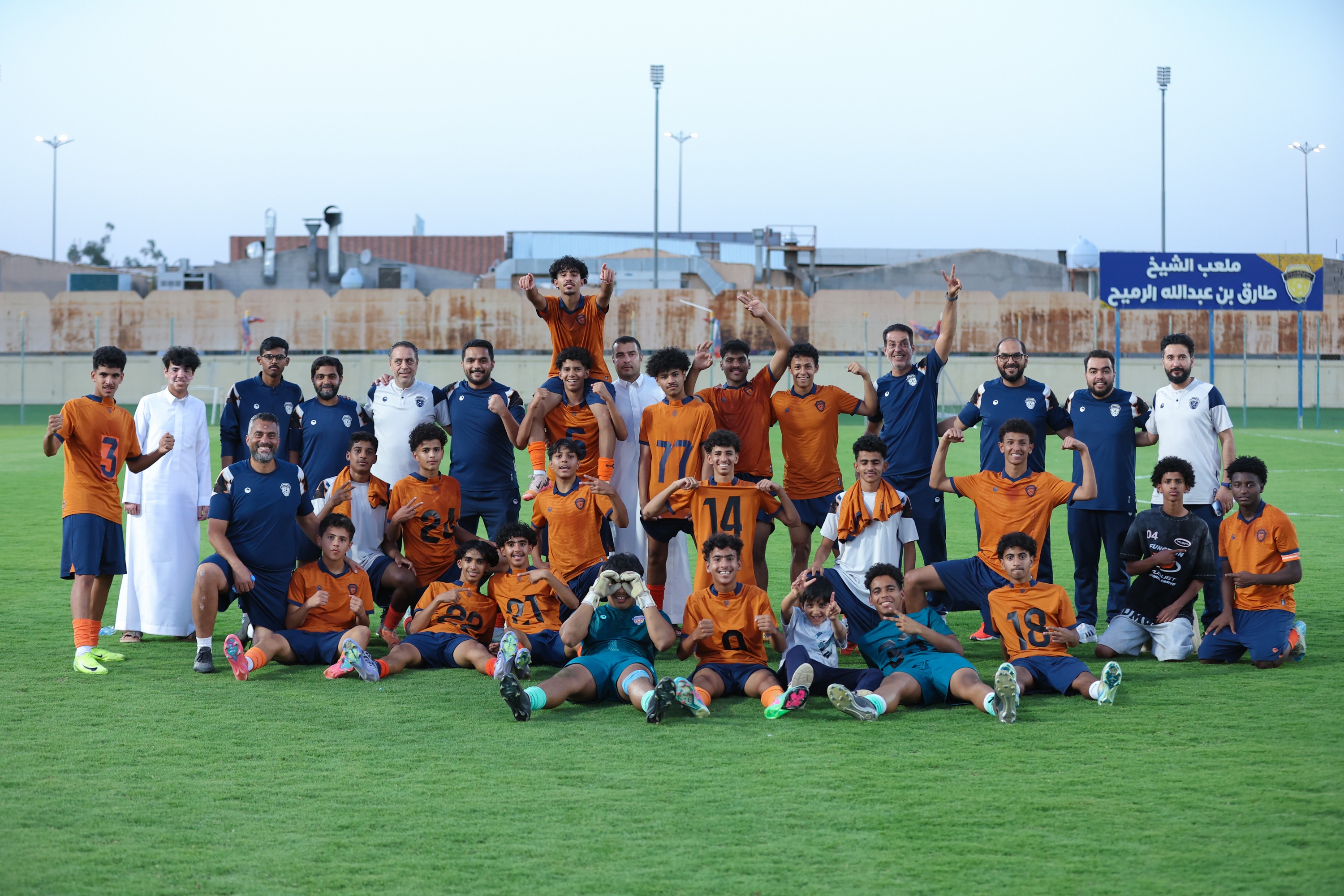 الفيحاء تحت 15 سنة يكسب لقاء نظيرة نادي الاتحاد