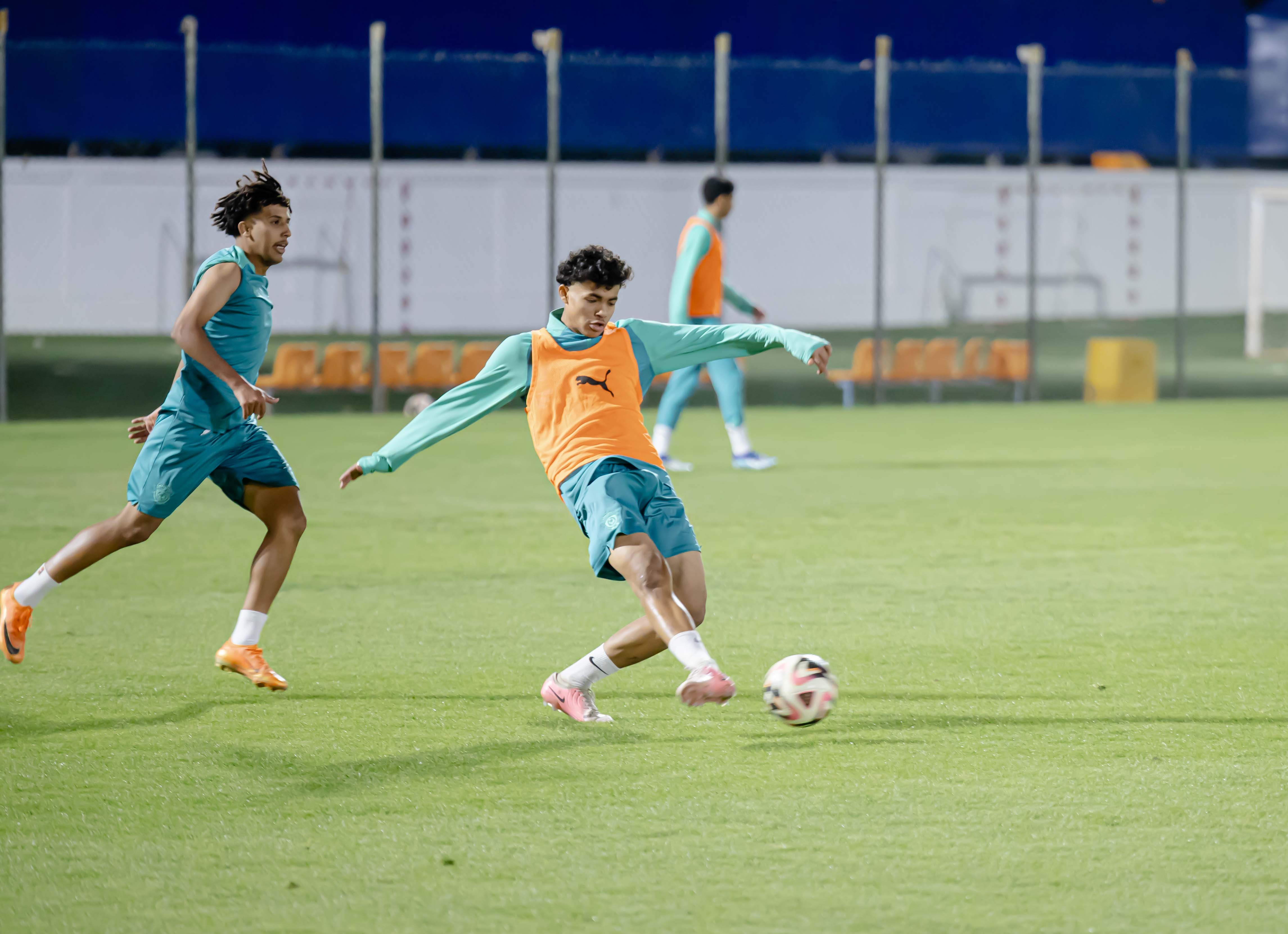 الفيحاء تحت 17 سنة يجري تمرينه الرئيس لمواجهة نظيره نادي هجر