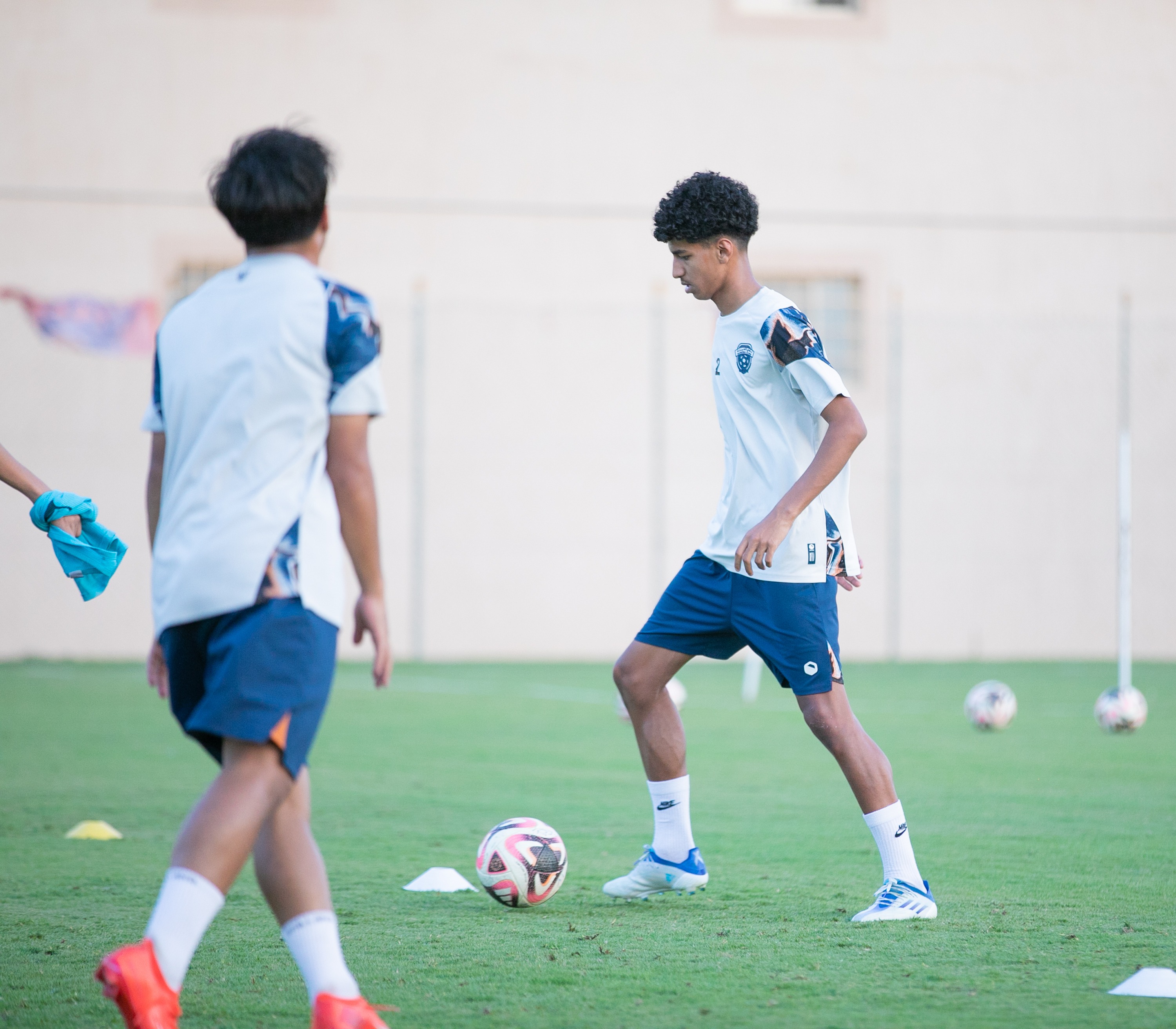 الفيحاء تحت 17 سنة يواصل تحضيراته اليومية لمواجهة نظيره نادي الجيل