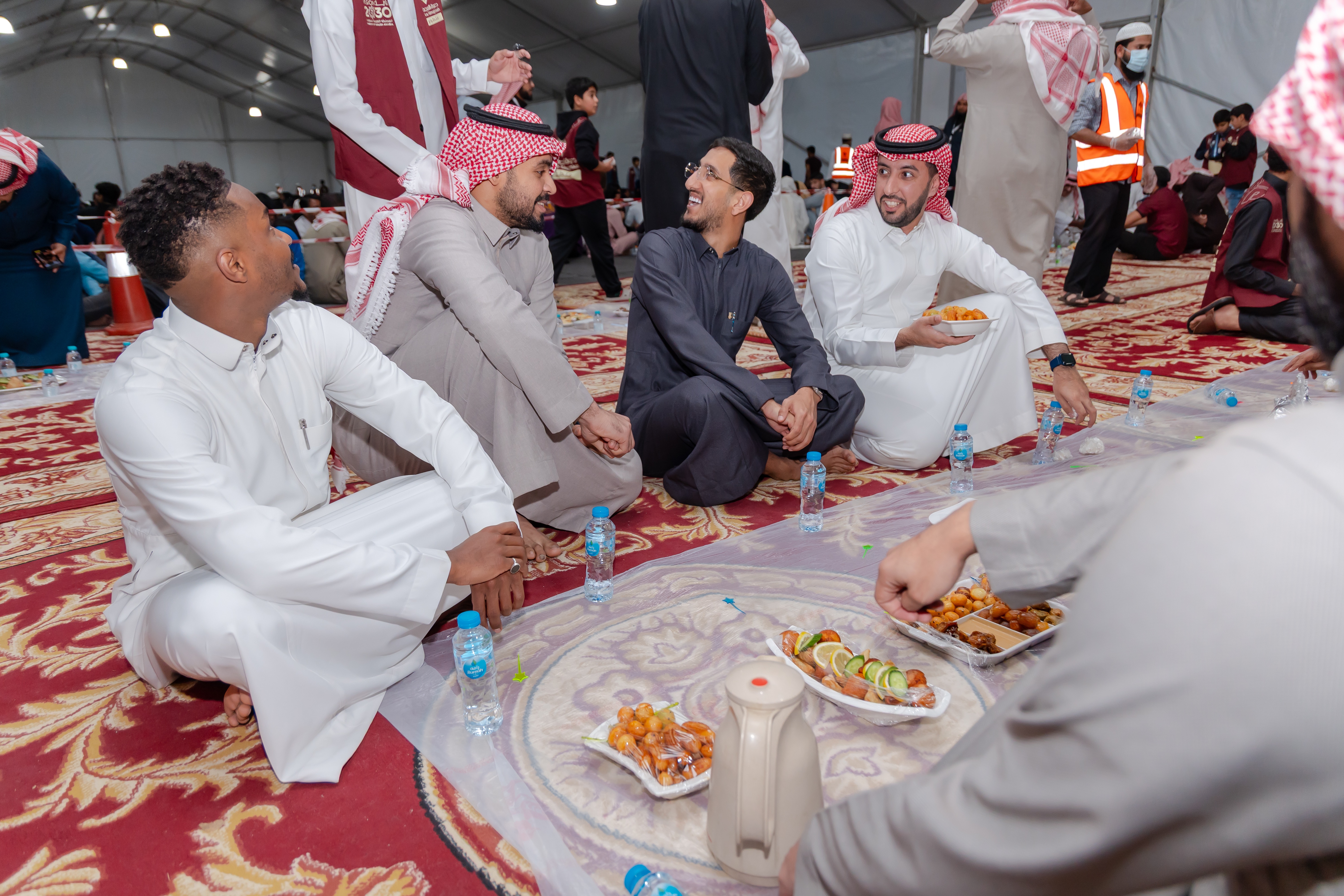 الفيحاء يشارك في الافطار الجماعي لجمعية الدعوة