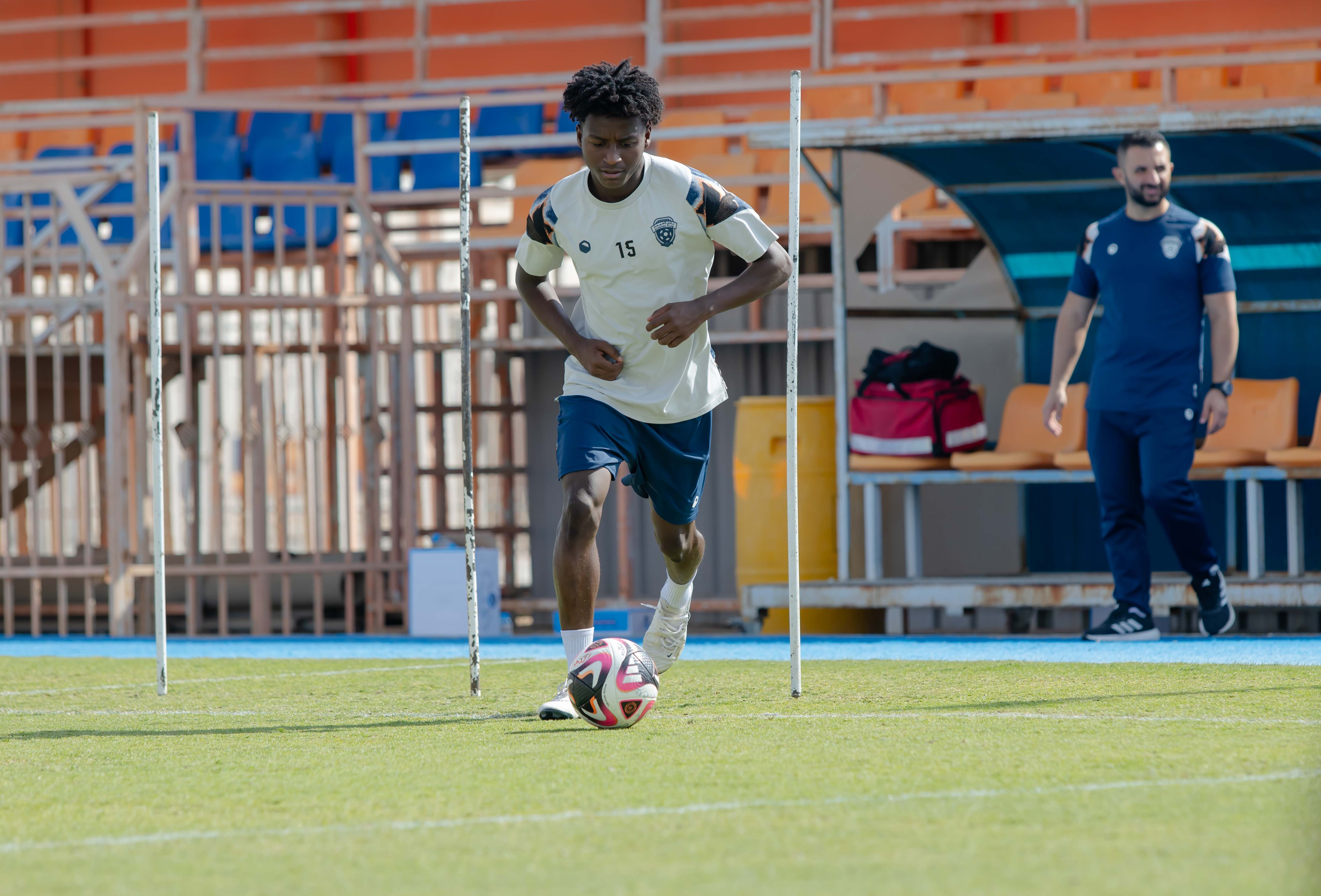 الفيحاء تحت 17 سنة يجري تمرينه الرئيس لمواجهة نظيره نادي الامجاد