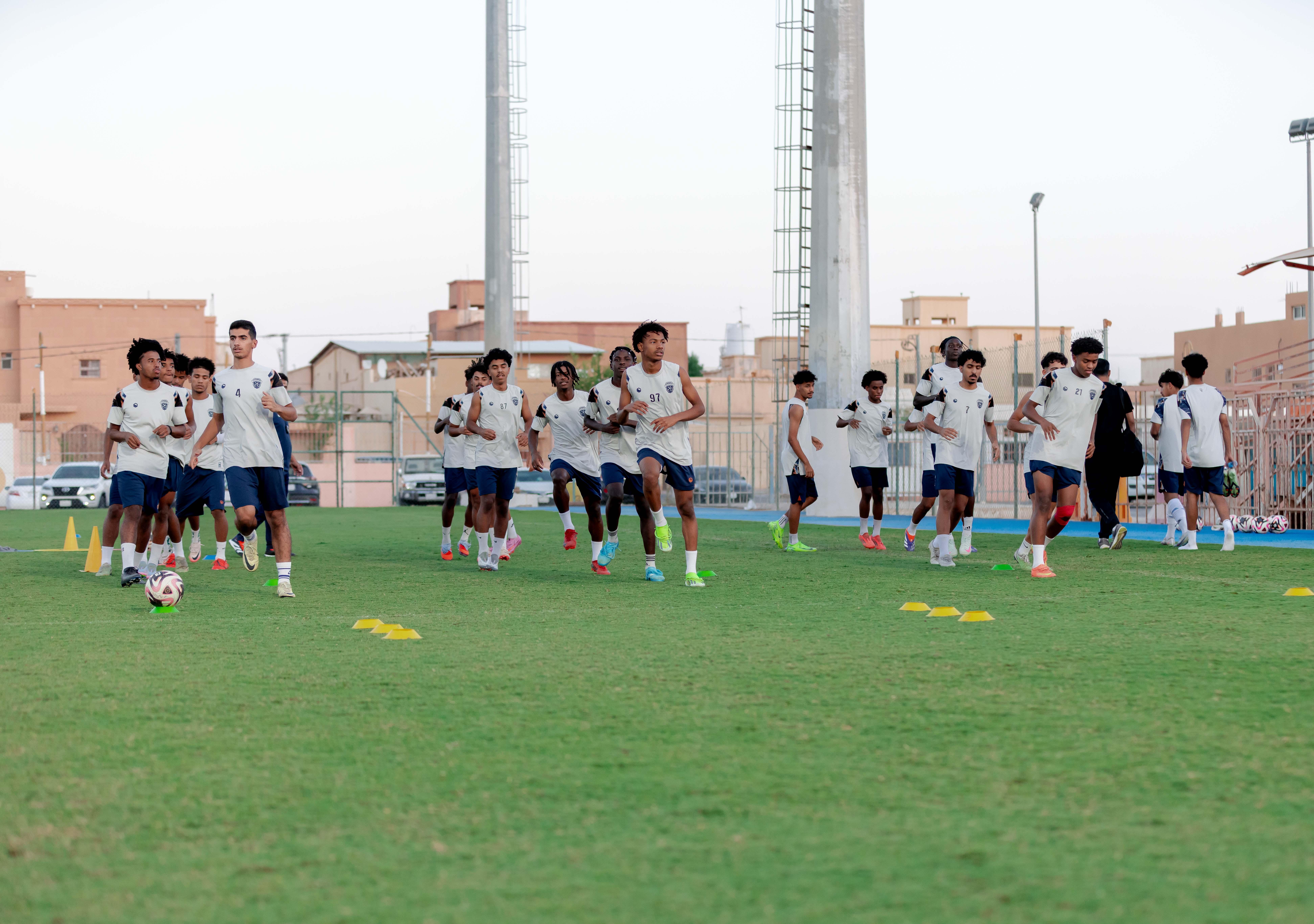 الفيحاء تحت 18 سنة يجري تمرينه الرئيس لمواجهة نظيره نادي الاتحاد