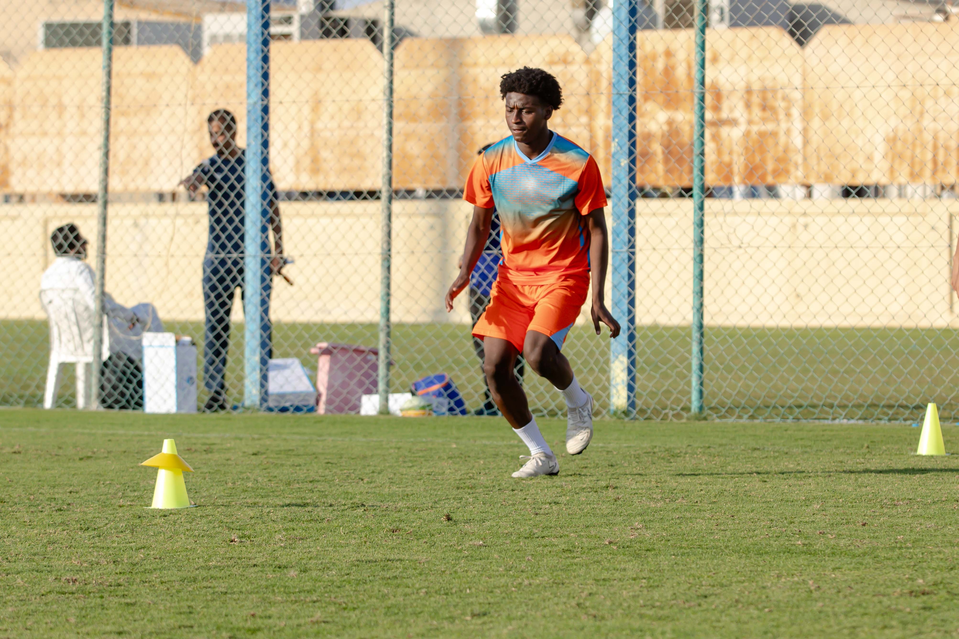 الفيحاء تحت 17 سنة يجري تمرينه الرئيس لمواجهة نظيره نادي الانصار