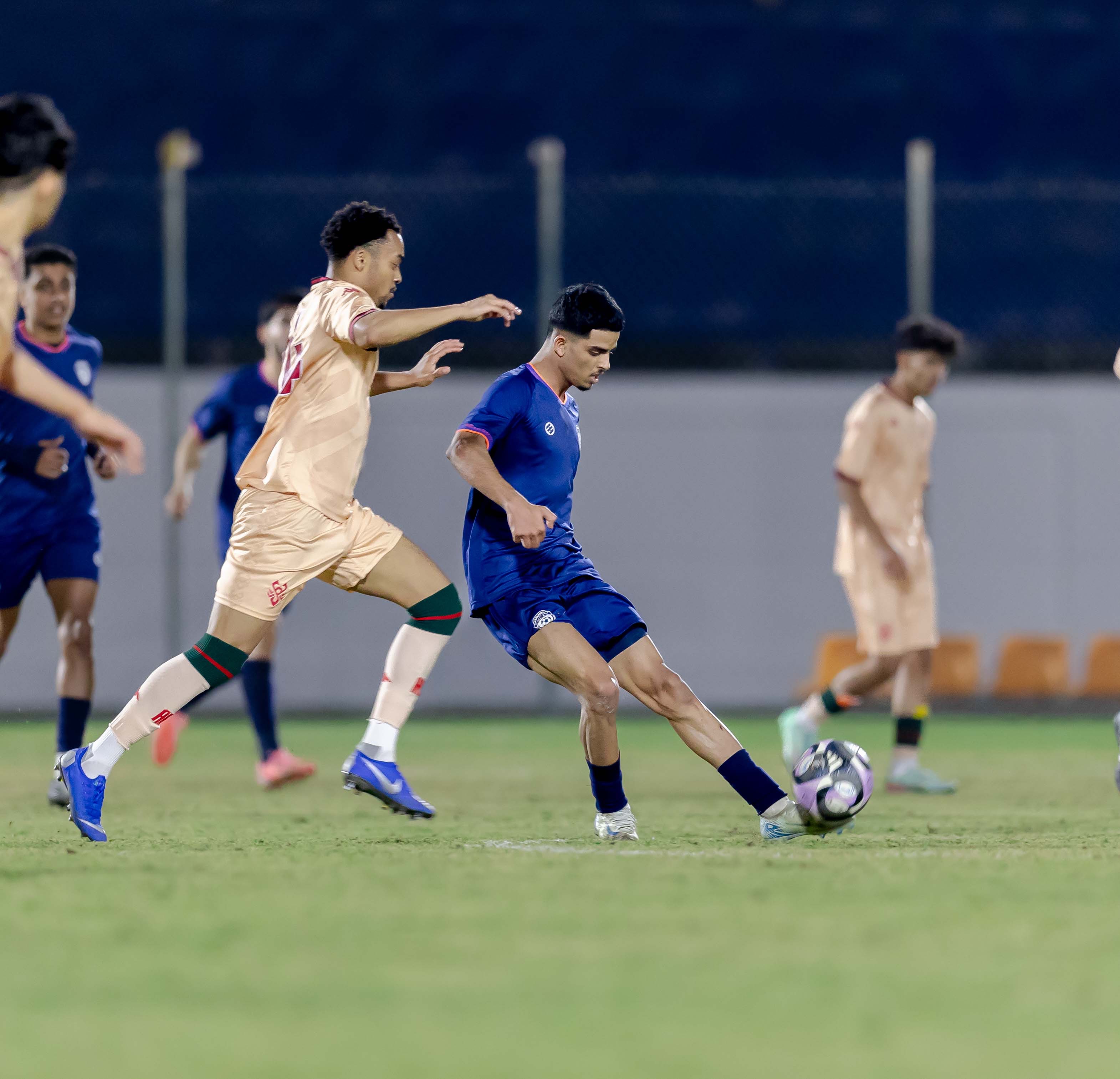 الفيحاء تحت 21 عامًا يتعادل مع نظيره الخلود ضمن الجولة التاسعة من دوري جوي للنخبة U21 .