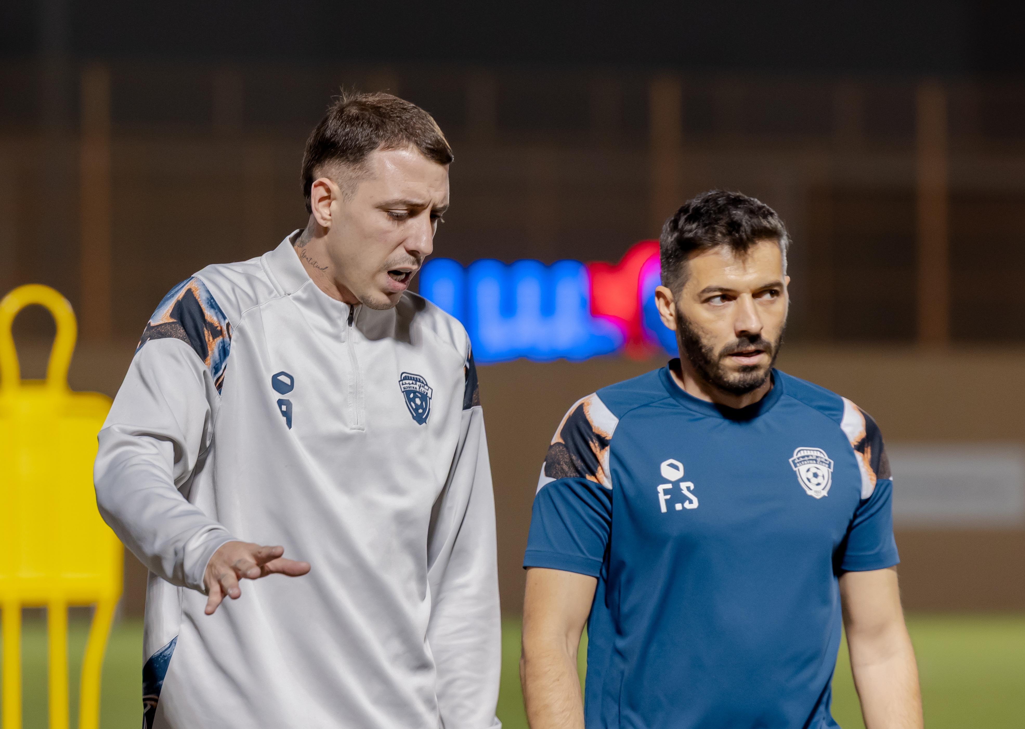 الفيحاء يجري مرانه الرئيس استعداداً لمواجهة الرياض الودية