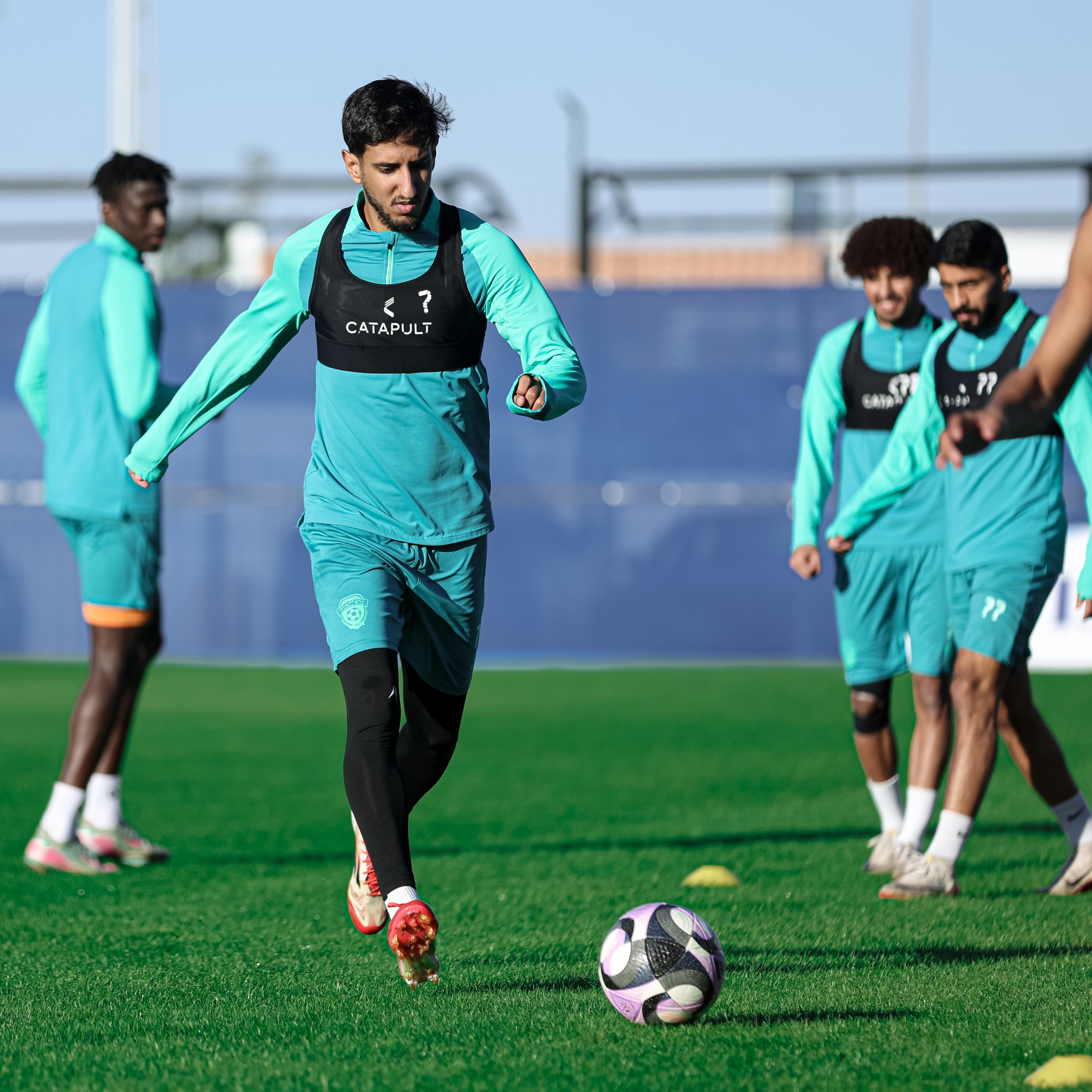 الفيحاء يواصل تحضيراته استعداداً لمواجهة الحزم