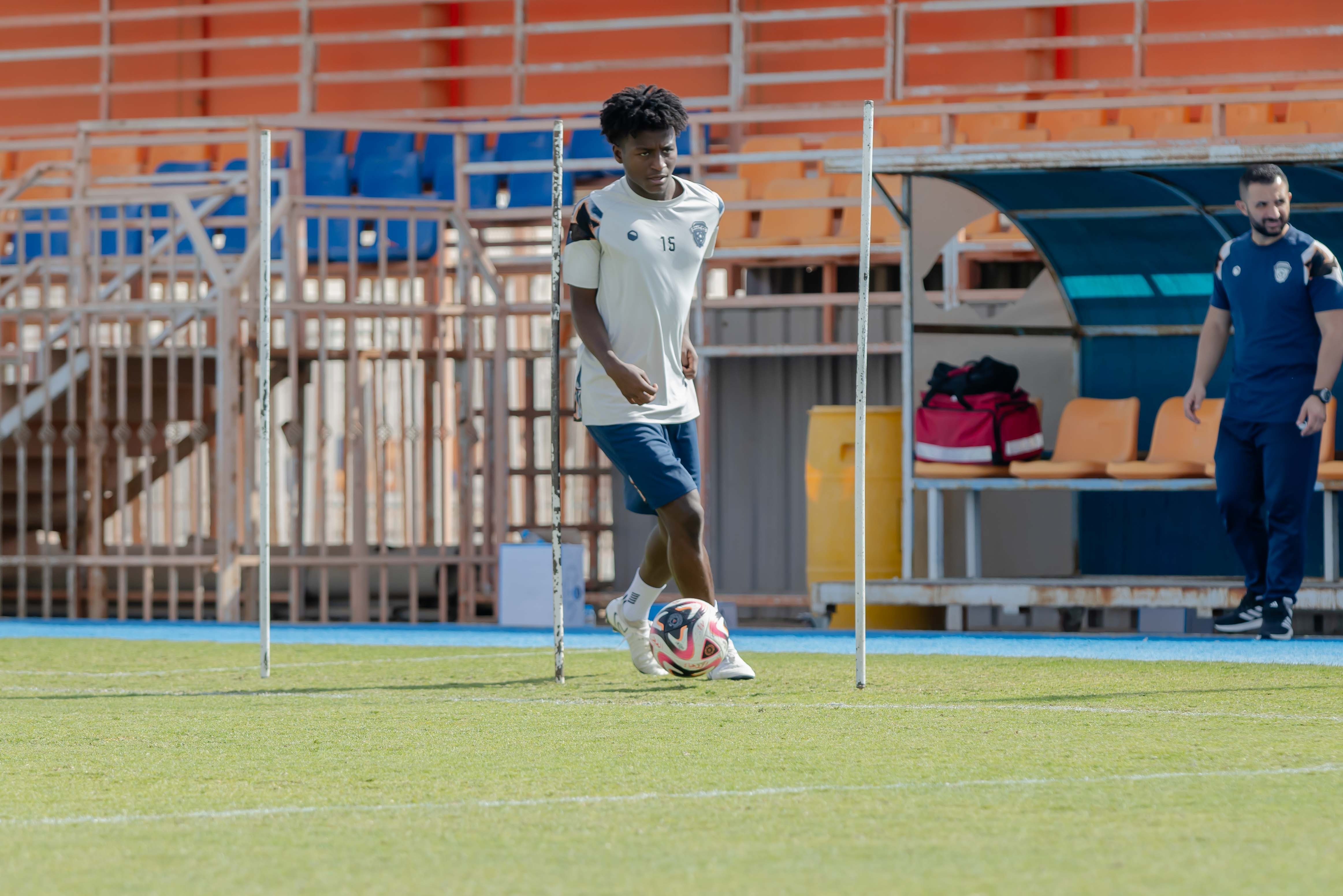 الفيحاء تحت 17 سنة يجري تمرينه الرئيس لمواجهة نظيره نادي الامجاد