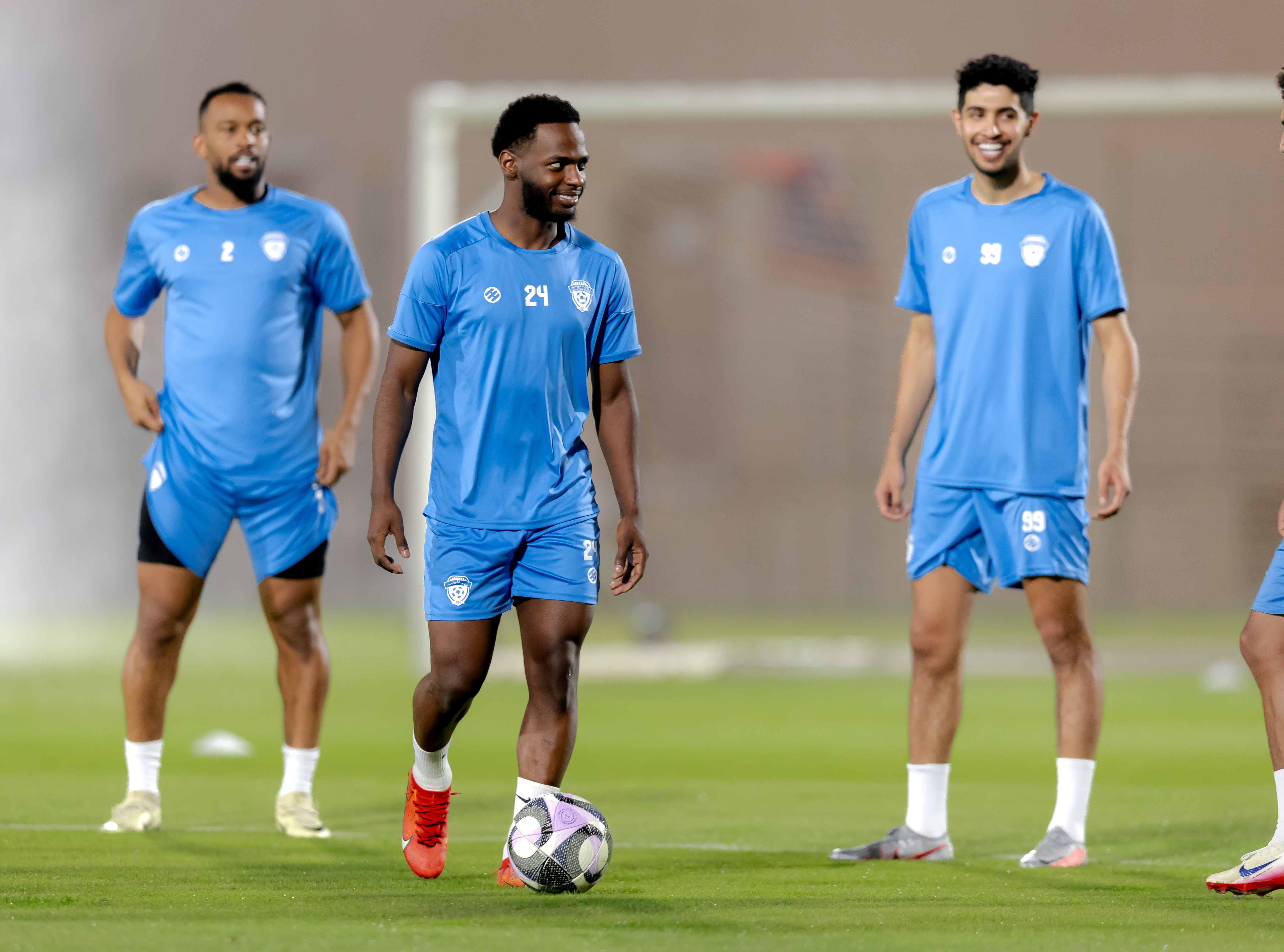 الفيحاء يجري مناورة تكتيكية مساء اليوم السبت بمقر النادي