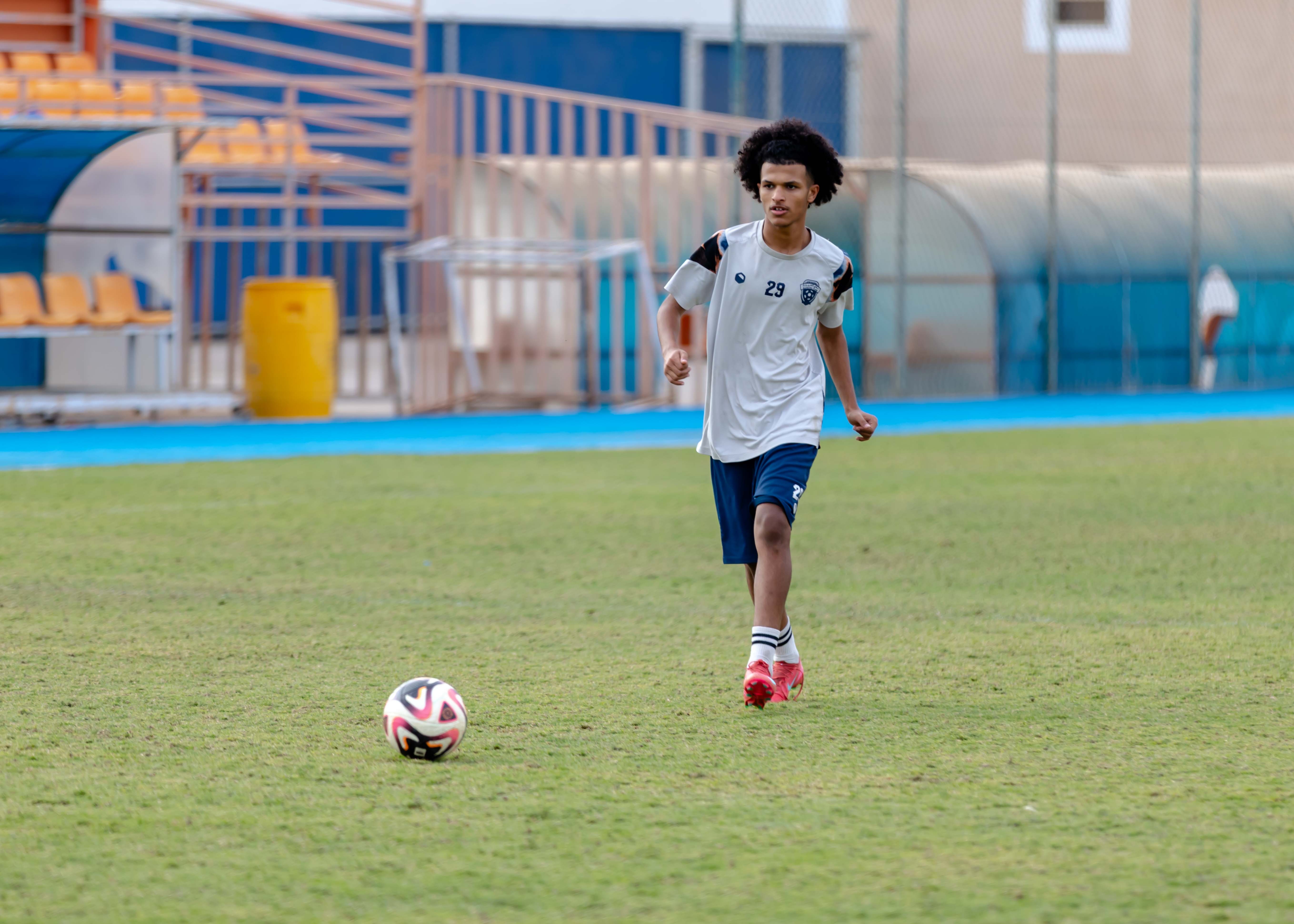 الفيحاء تحت 15 سنة يجري تمرينه الرئيس لمواجهة نظيره نادي الهلال