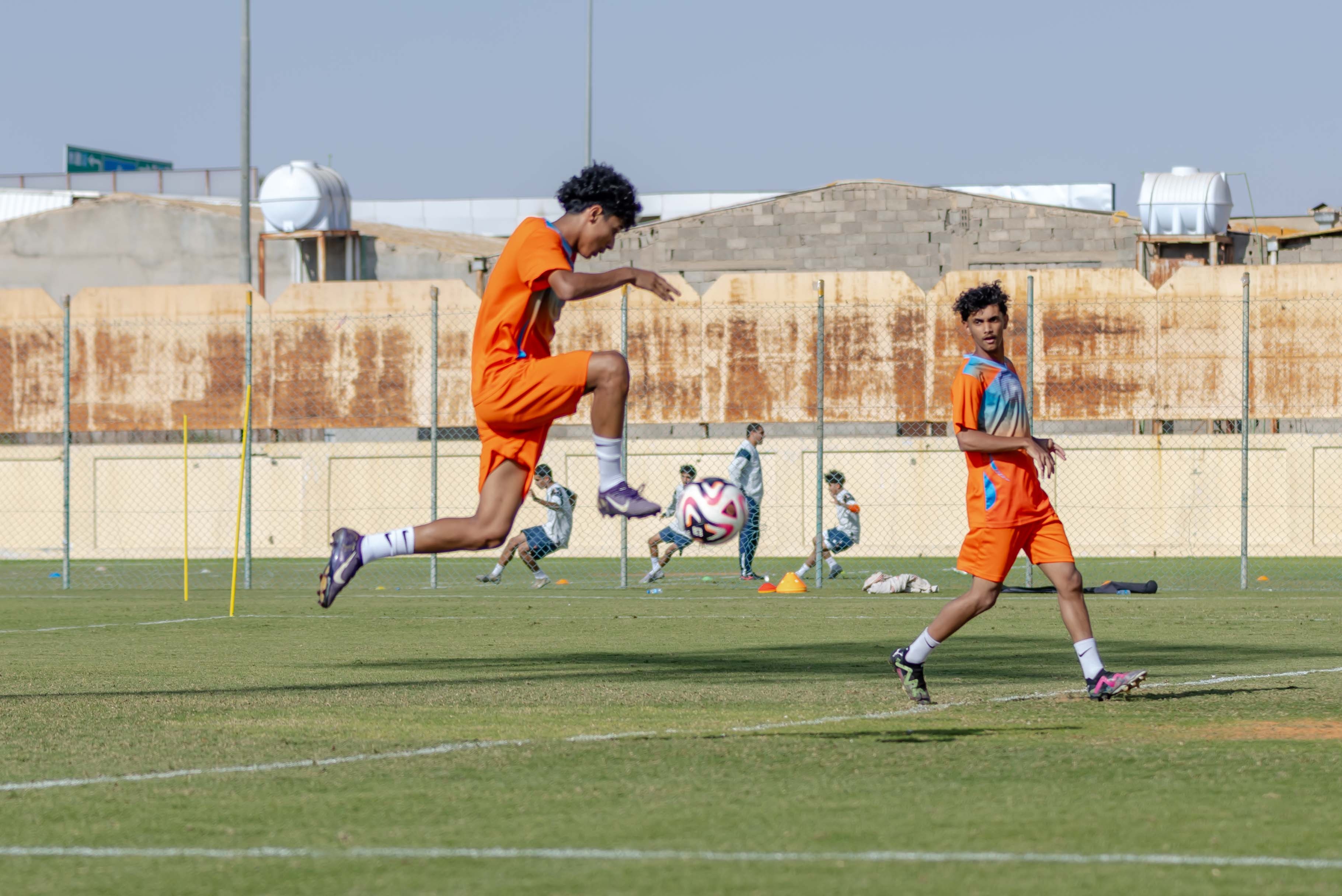 الفيحاء تحت 17 سنة يجري تمرينه الرئيس لمواجهة نظيره نادي القنفذة