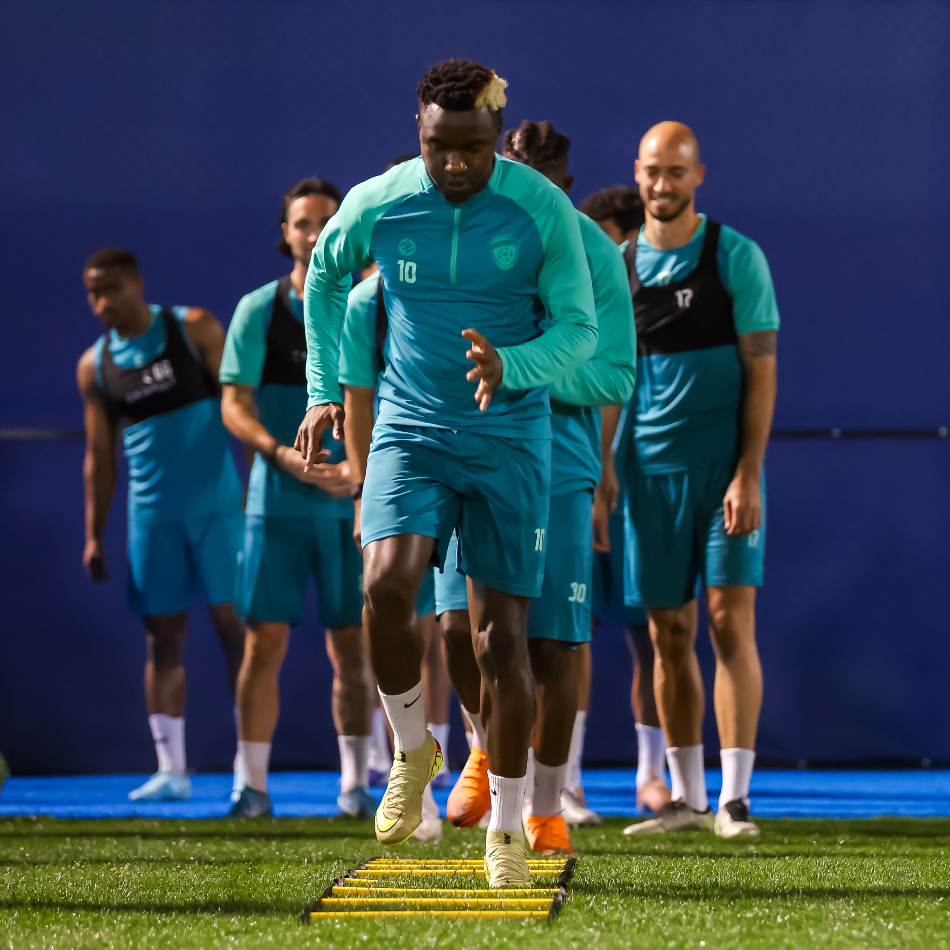 الفيحاء يجري مرانه الرئيس استعداداً لمواجهة #الإتحاد