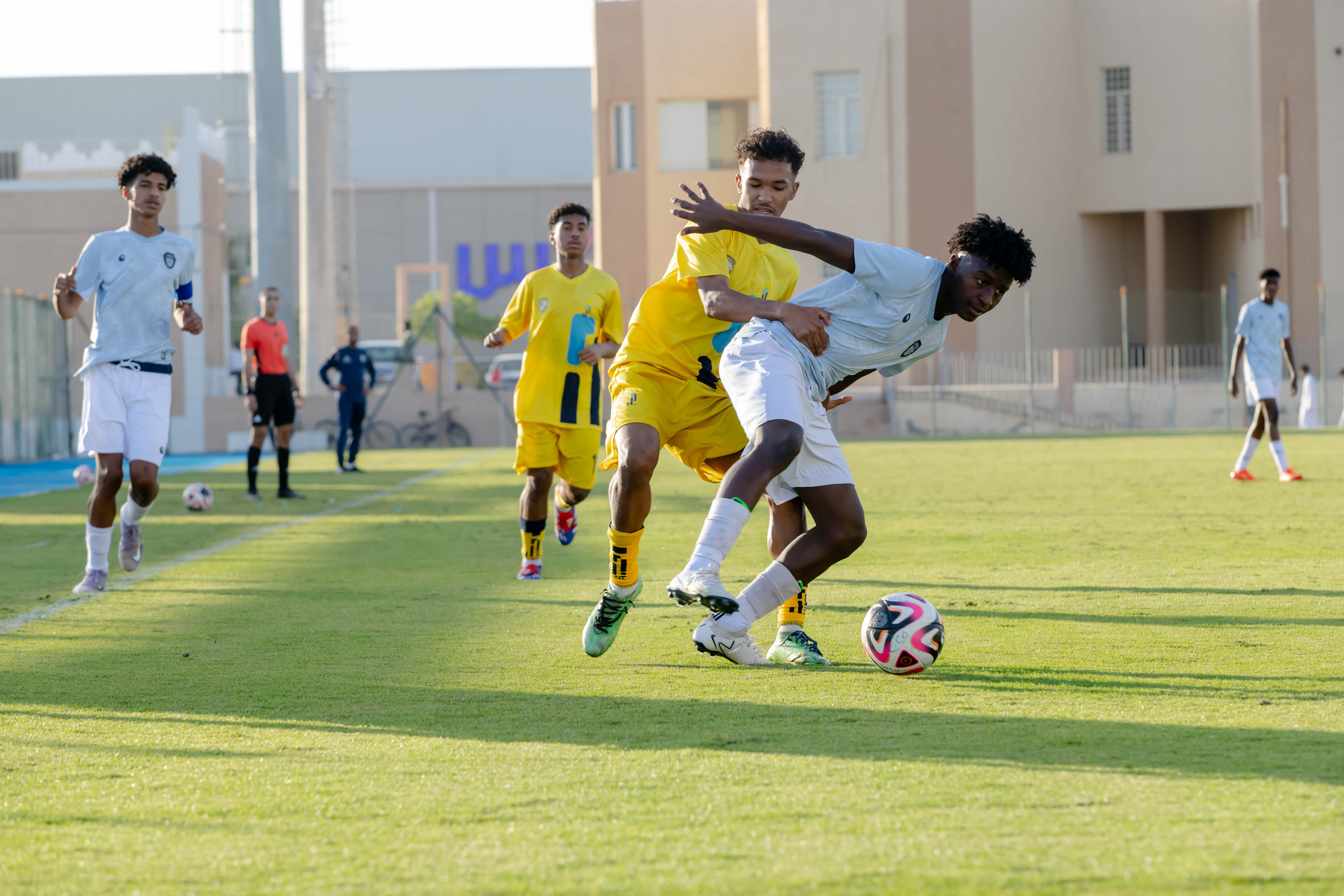 الفيحاء تحت 17 سنة يكسب لقاء نظيره نادي الجيل