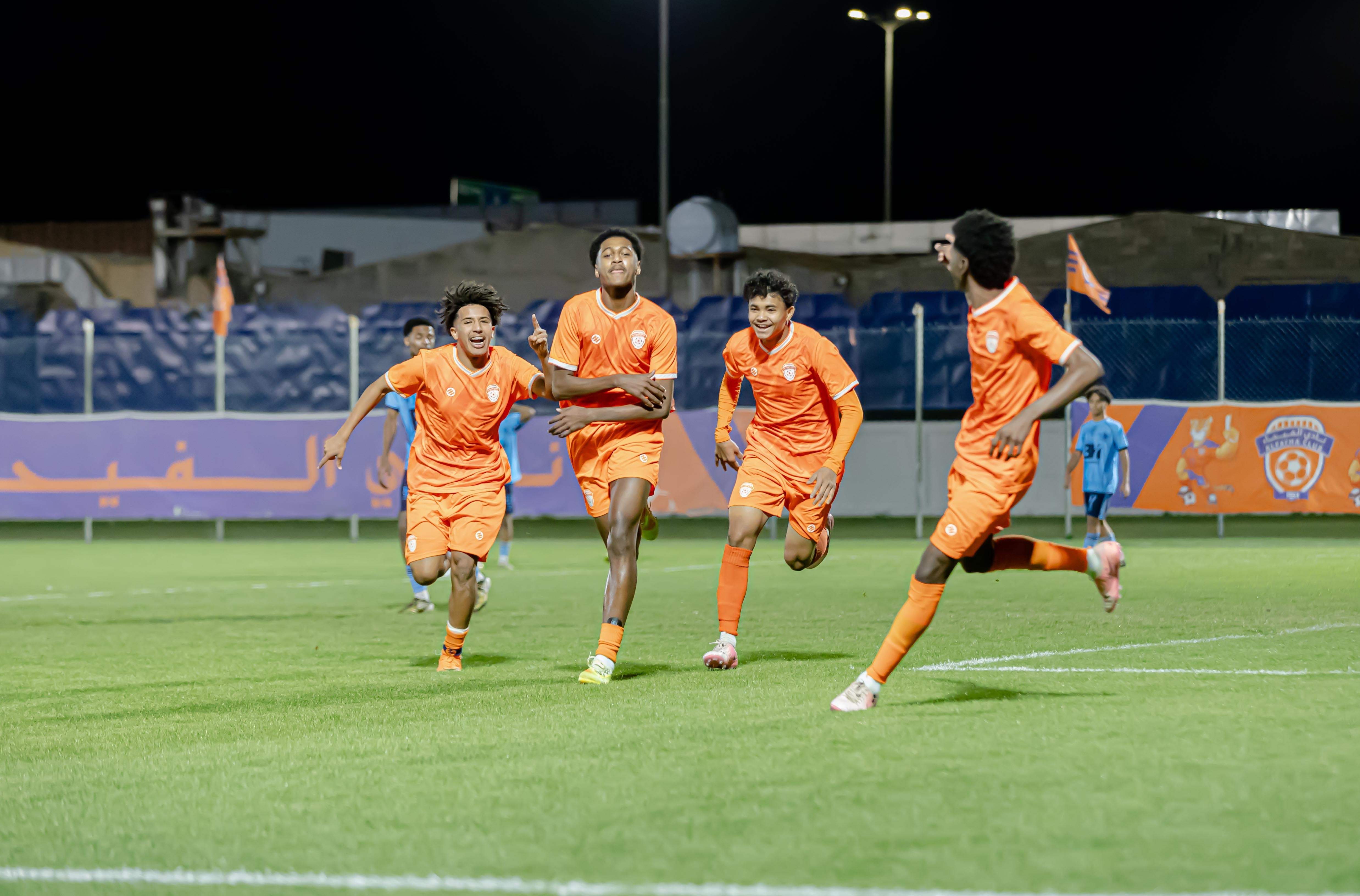 الفيحاء تحت 17 سنة يكسب لقاء نظيرة نادي القنفدة