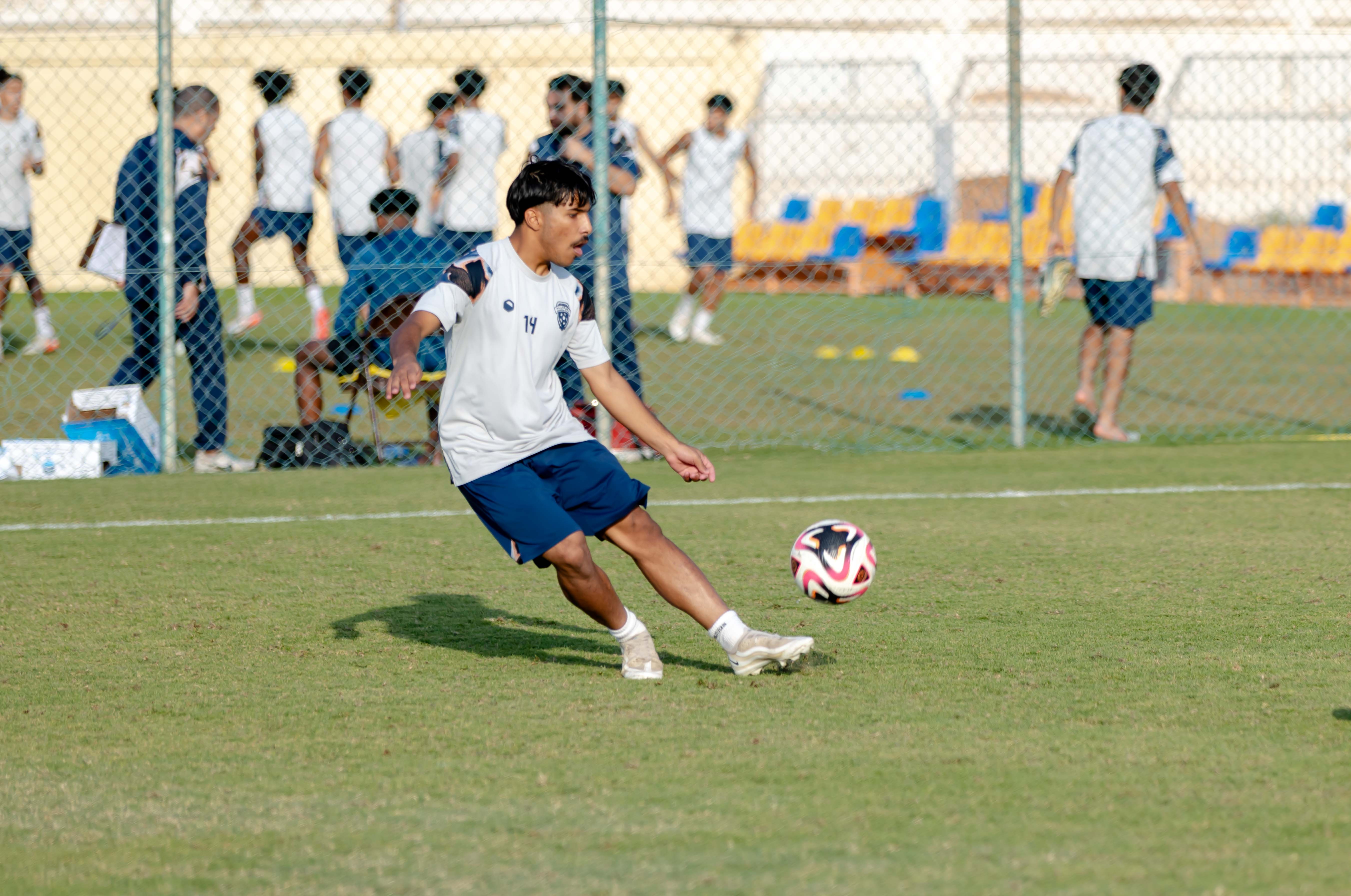 الفيحاء تحت 17 سنة يواصل تحضيراته لمواجهة نظيره نادي هجر لمواجهة هجر