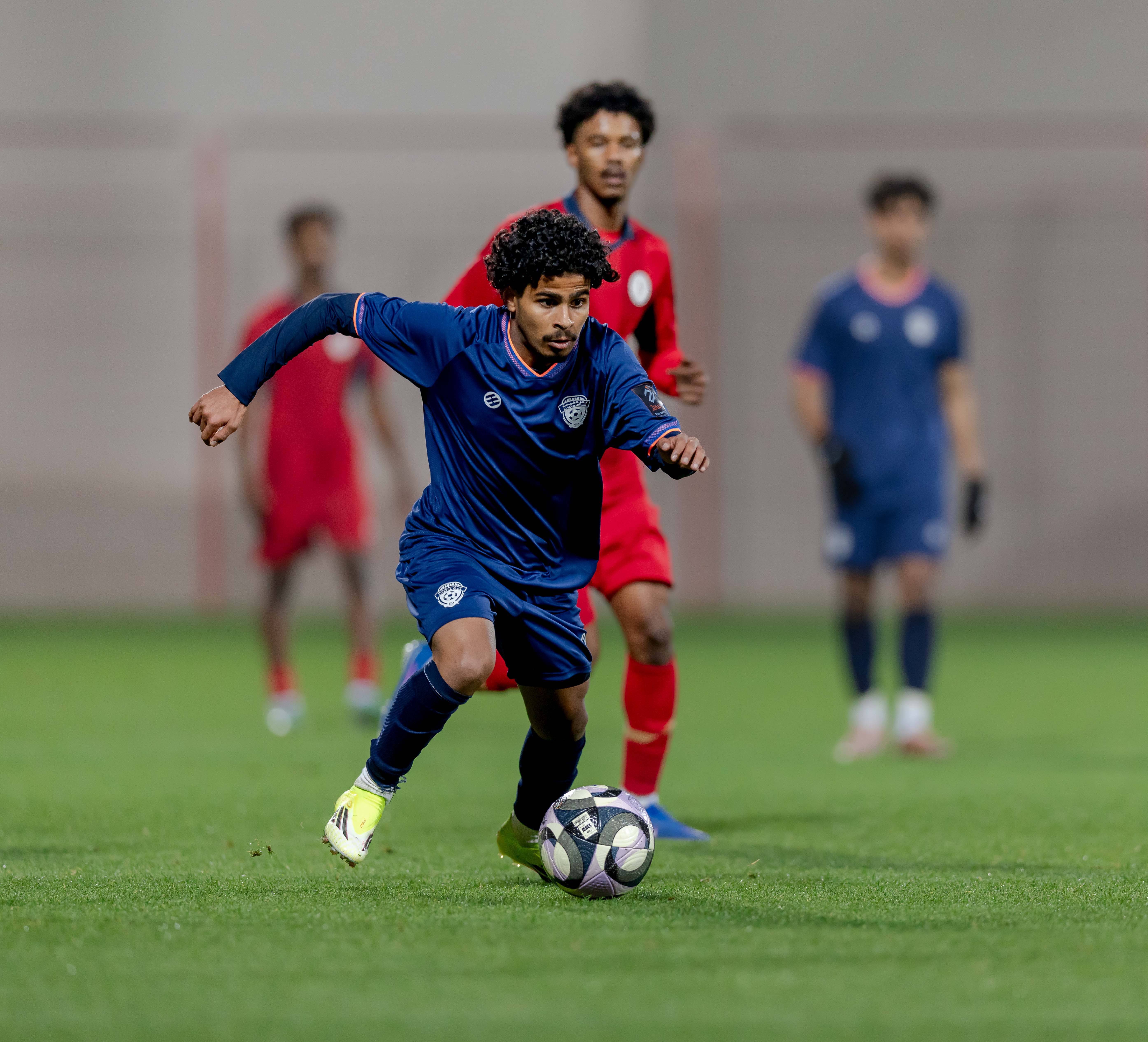 الفيحاء تحت 21 عامًا يتعادل مع نظيره ضمك ضمن الجولة الثالثة عشر من دوري جوي للنخبة U21 .