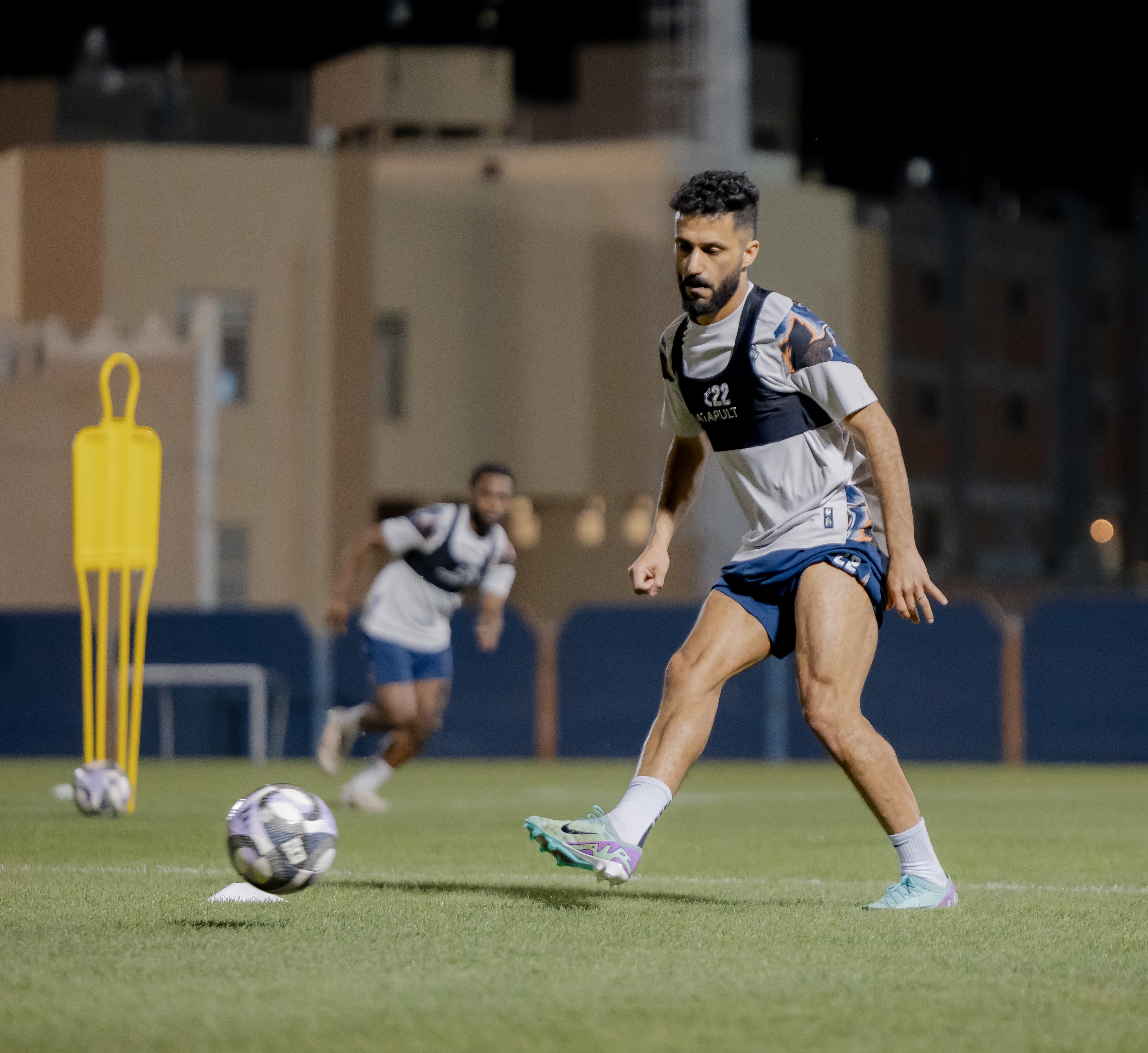 الفيحاء يجري مرانه الرئيس استعداداً لمواجهة العروبة