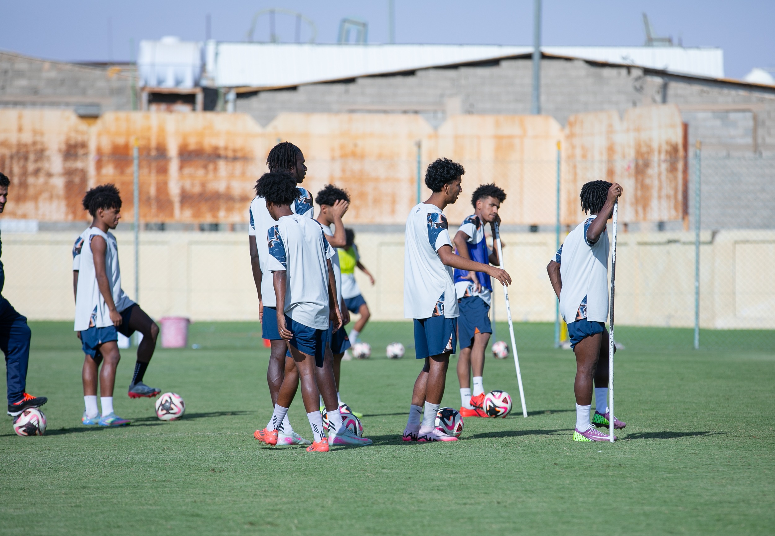 الفيحاء تحت 18 سنة يجري تمرينه الرئيس لمواجهة نظيره نادي النصر