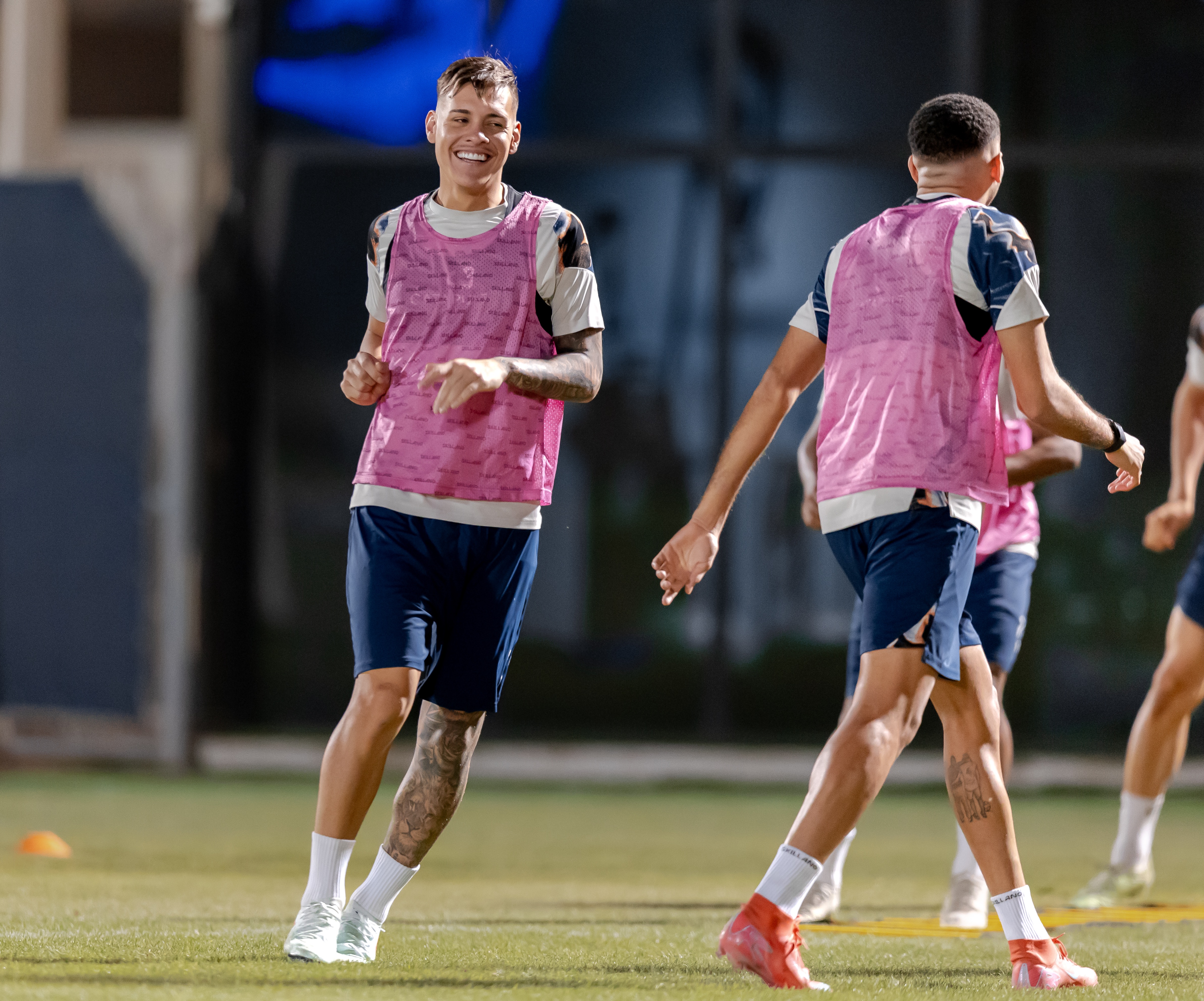 الفيحاء يجري مرانه الرئيس استعداداً لمواجهة الإتحاد