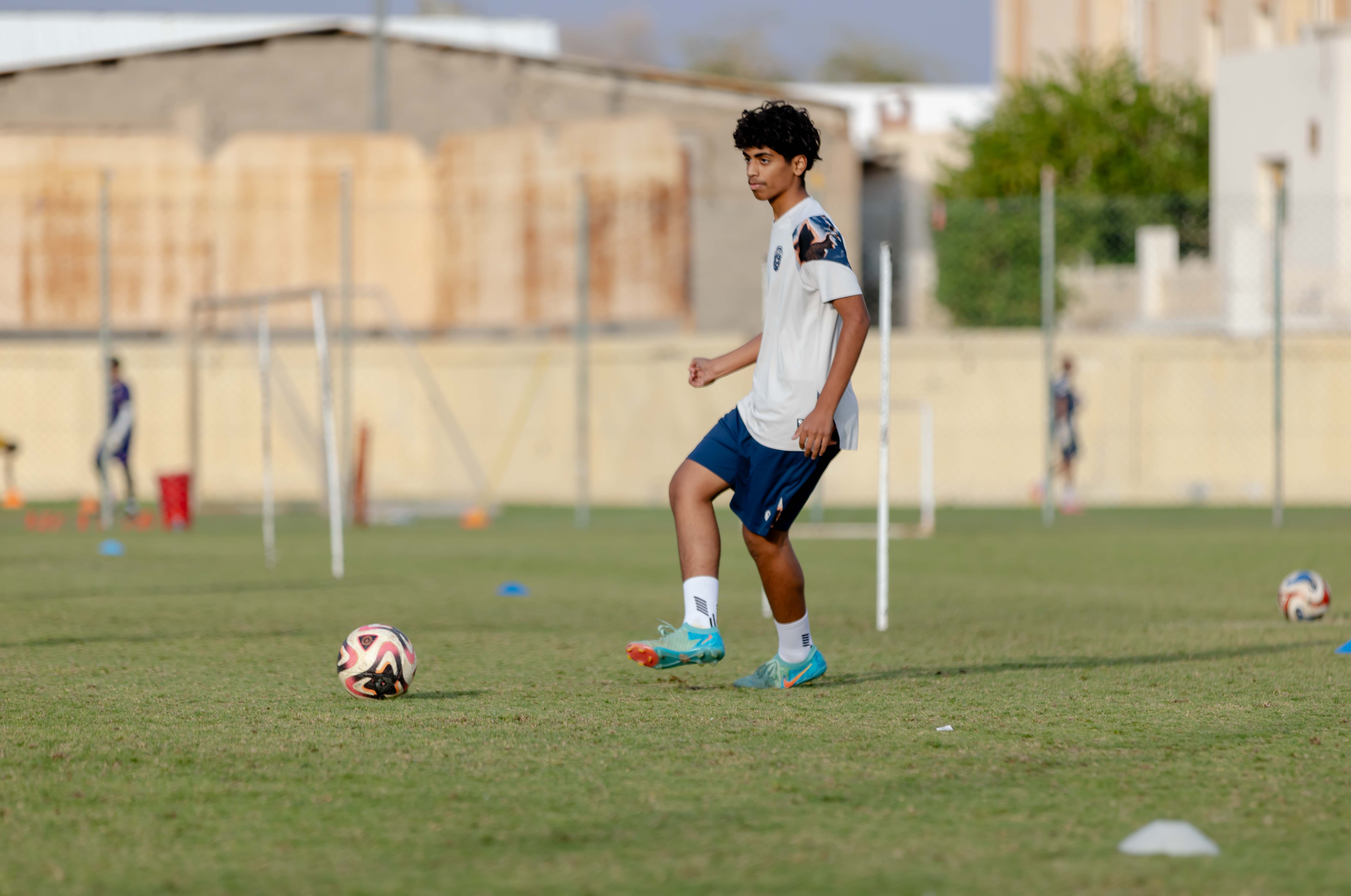 الفيحاء تحت 15 سنة يجري تمرينه الرئيس لمواجهة نظيره نادي الهلال
