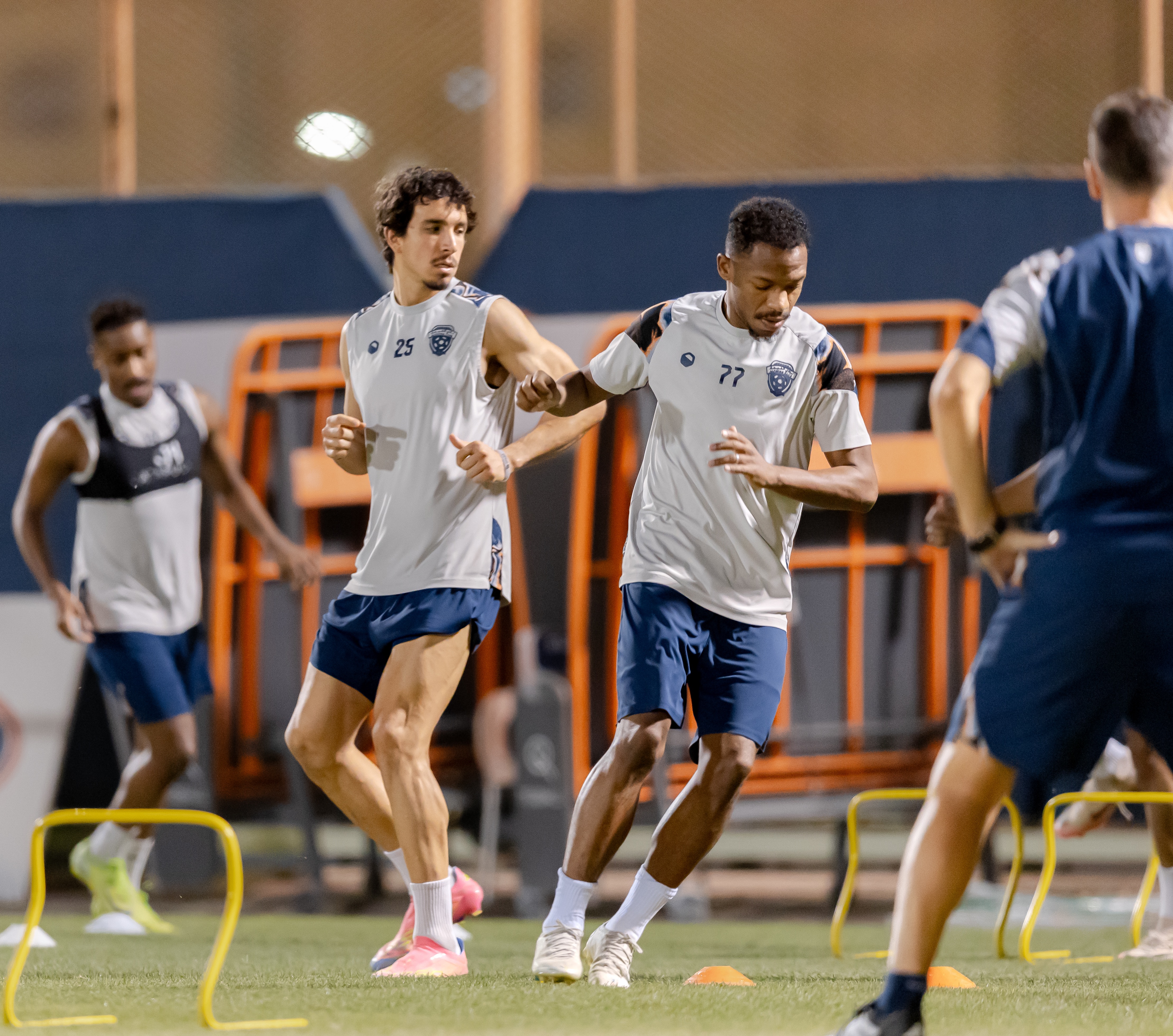 الفيحاء يجري تمرينه الرئيس لمواجهة ضمك الجمعة القادم